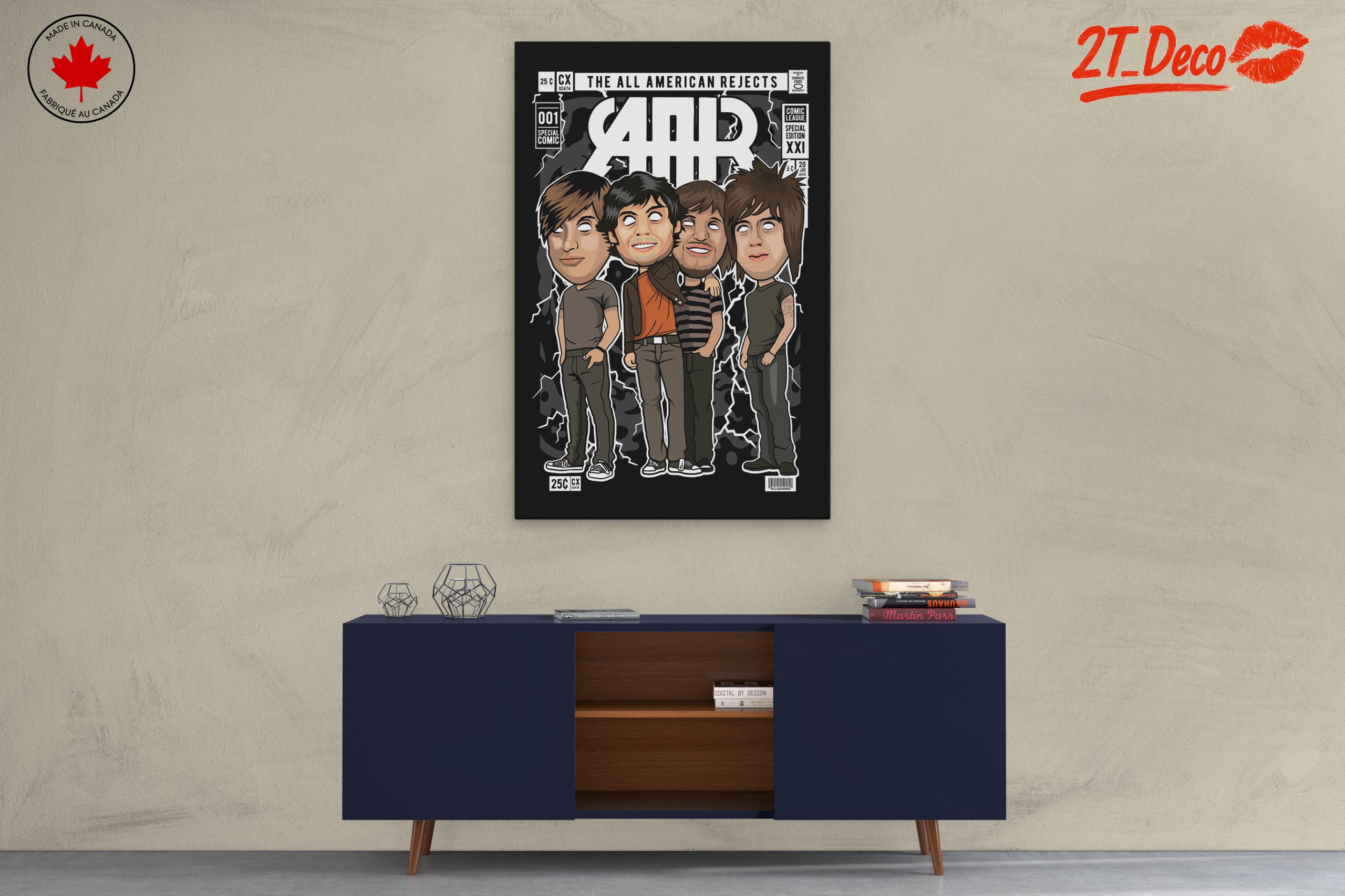 All American Rejects Band Portrait Art - Image 3