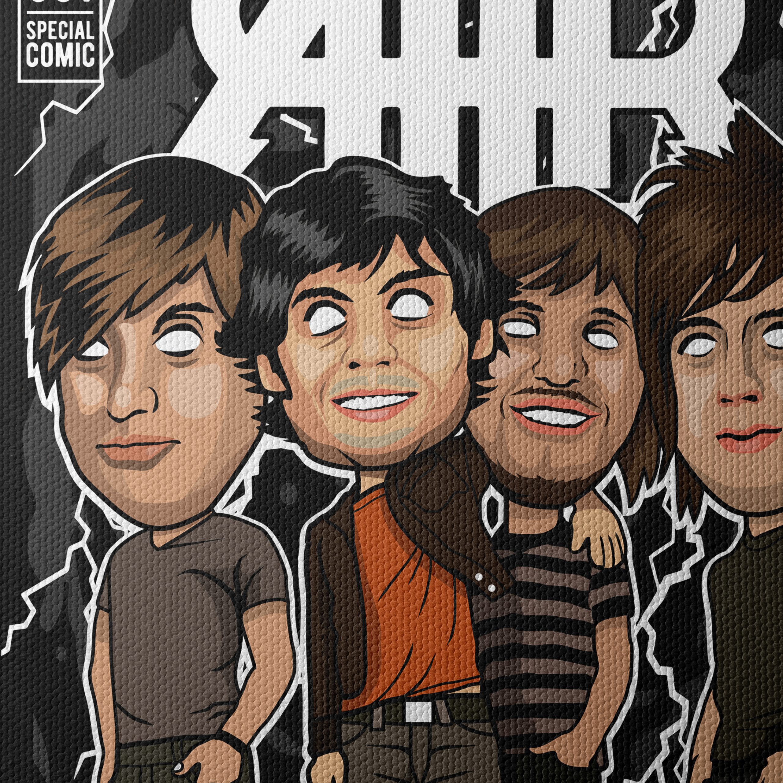 All American Rejects Band Portrait Art - Image 4