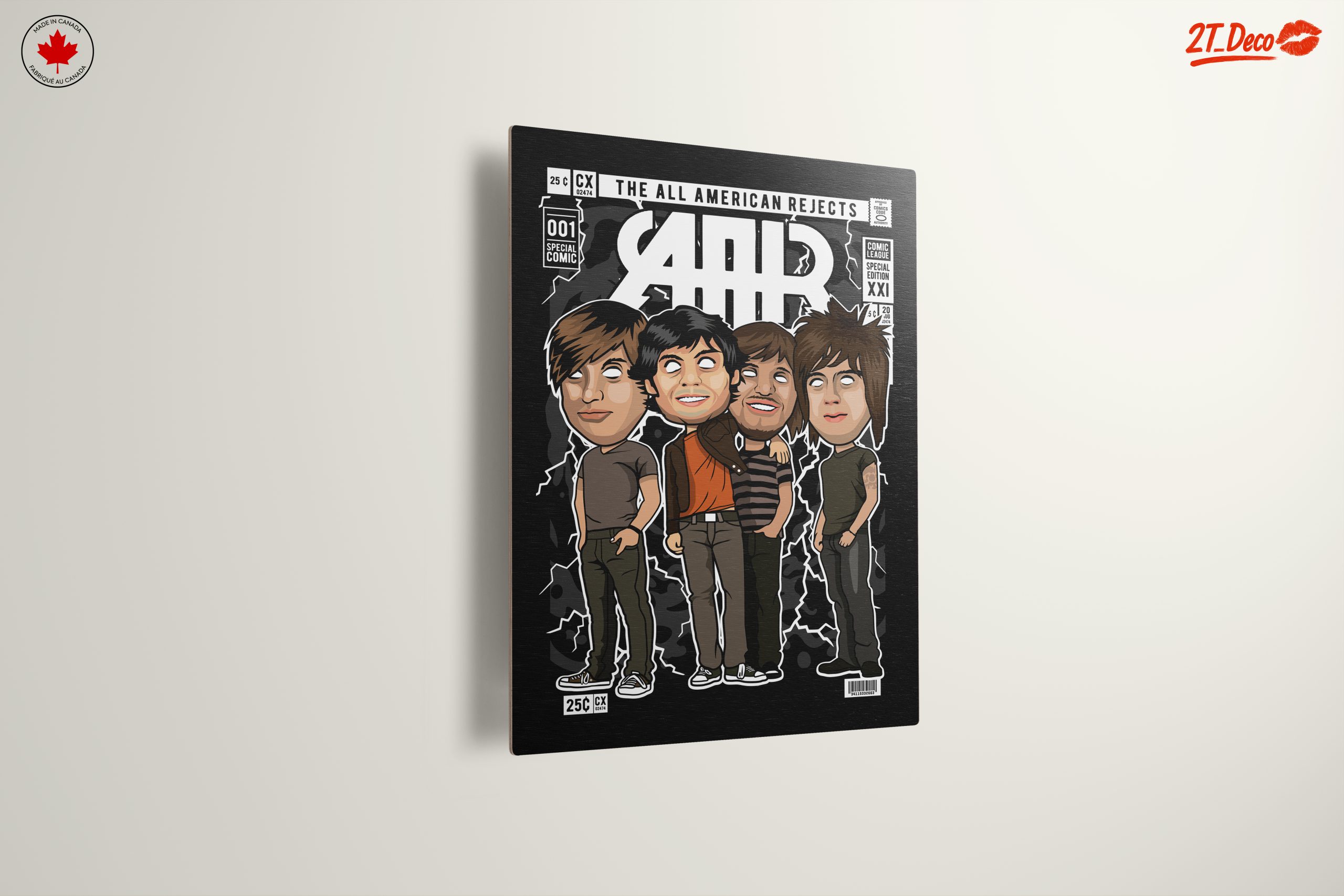 All American Rejects Band Portrait Art - Image 13