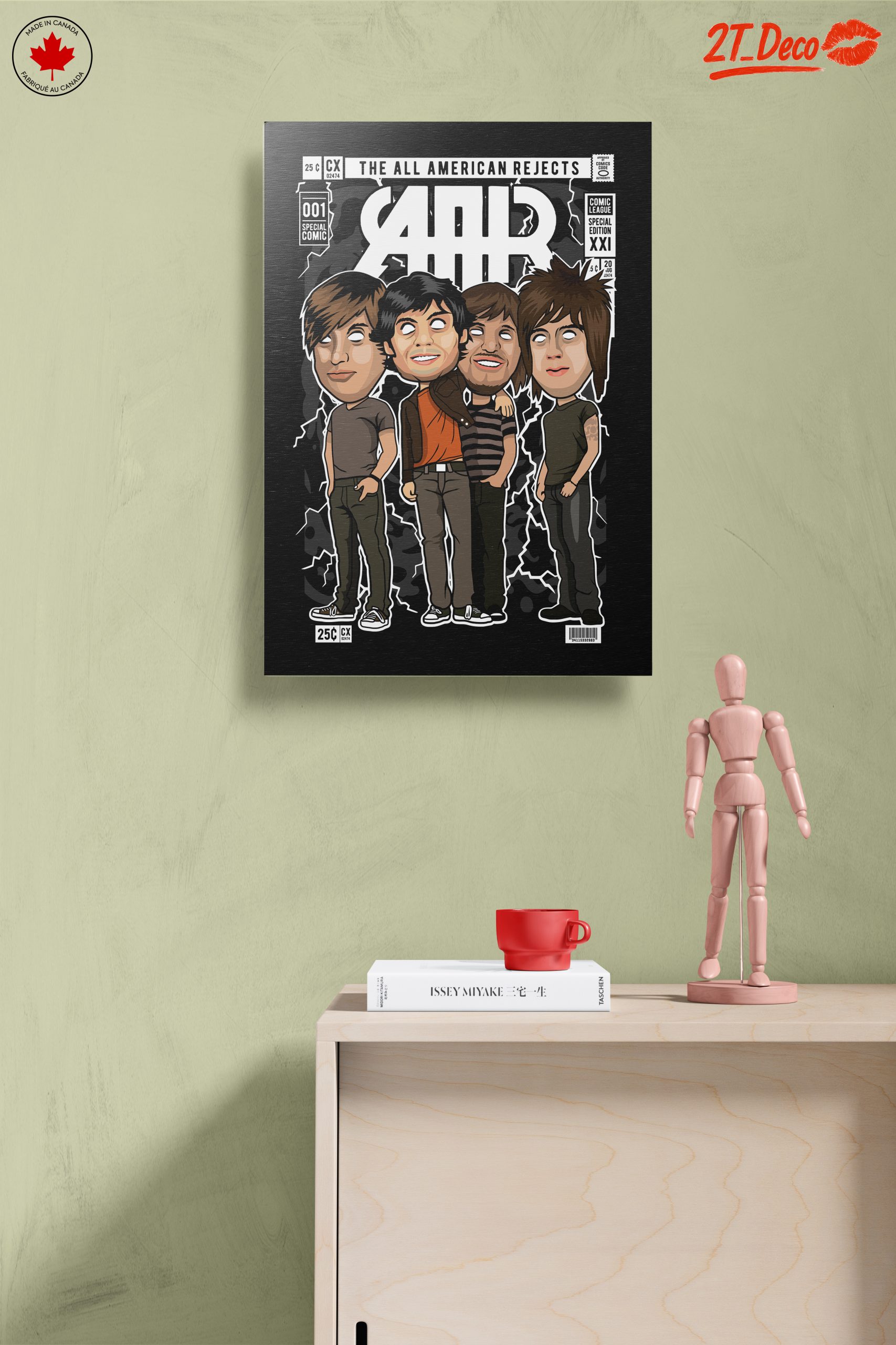 All American Rejects Band Portrait Art - Image 14