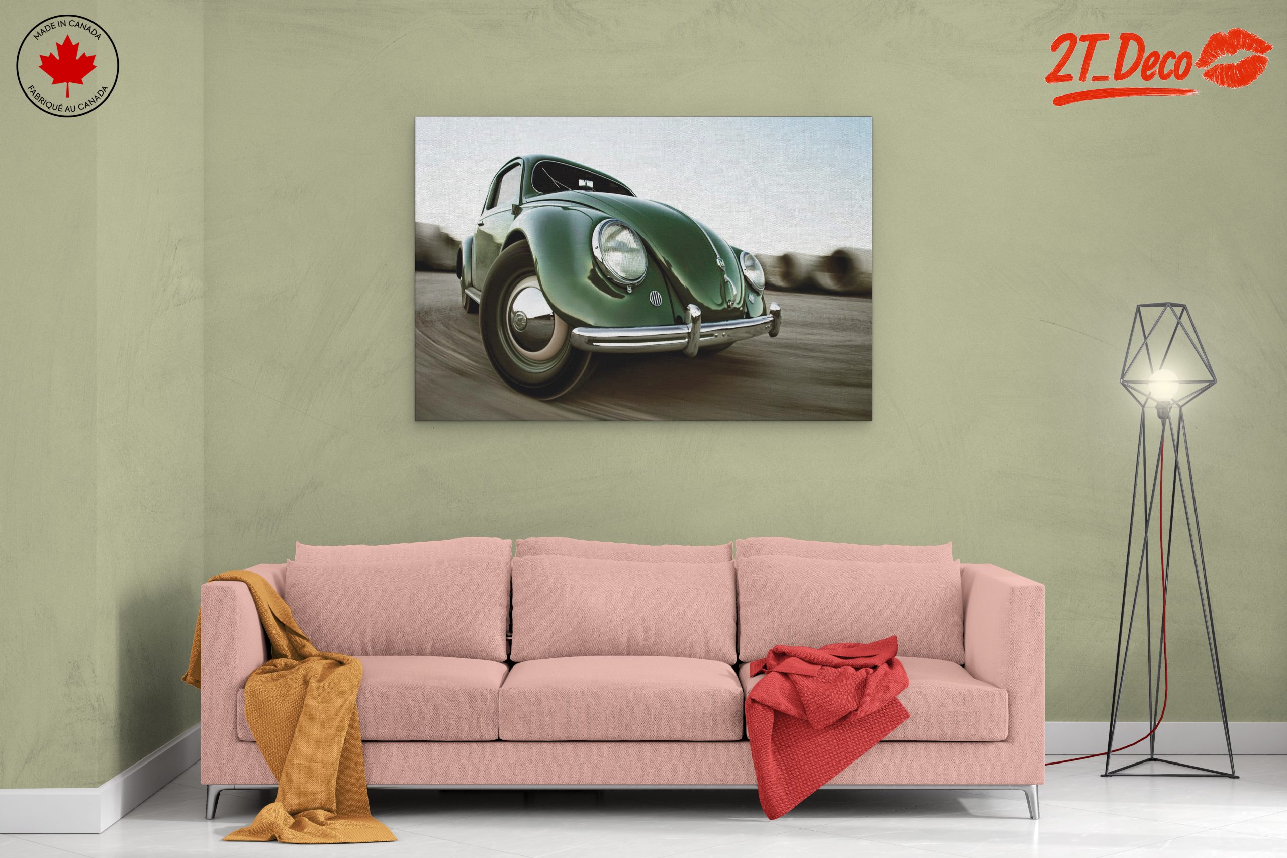 Elegant Classic Car in Motion - Image 2