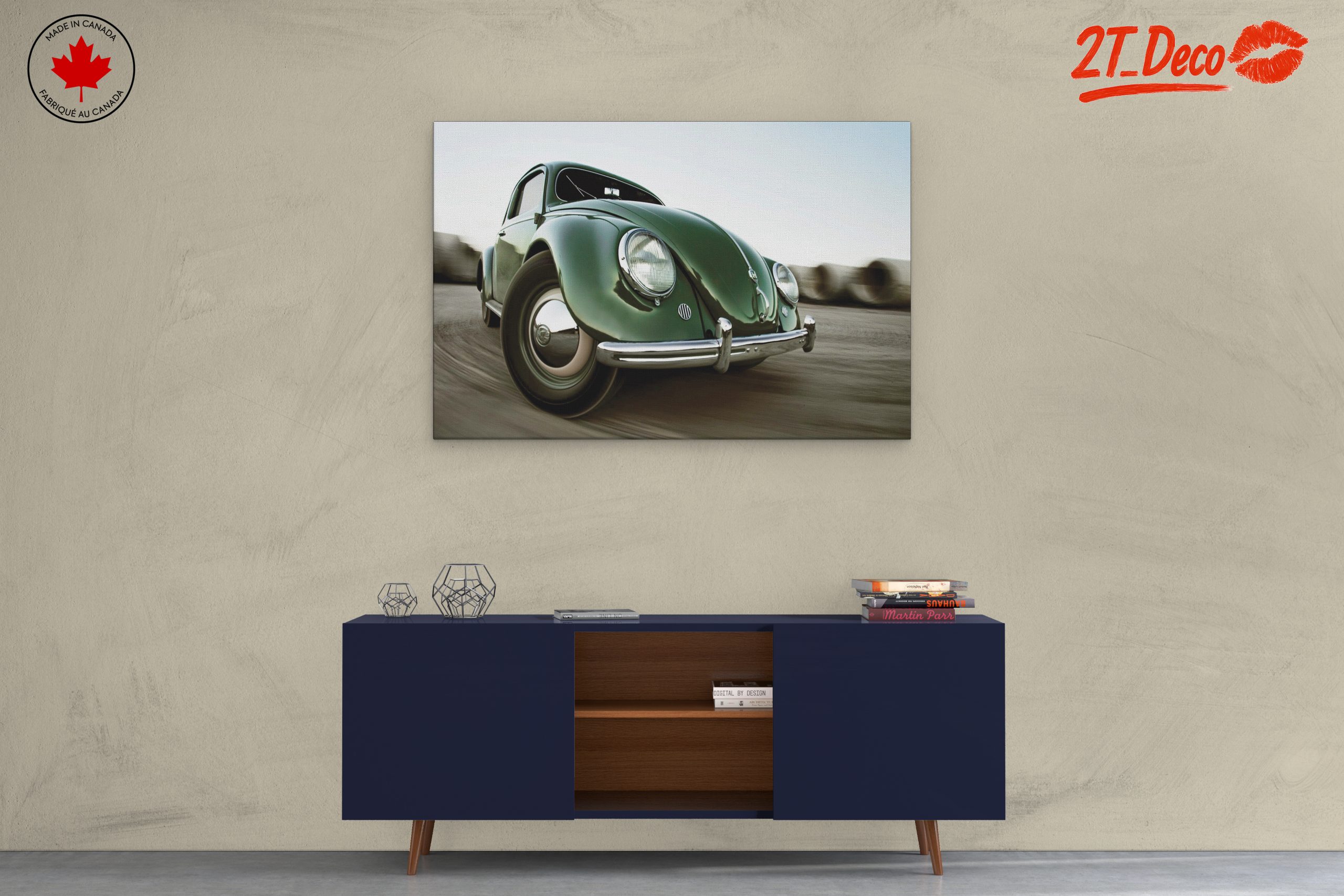 Elegant Classic Car in Motion - Image 3