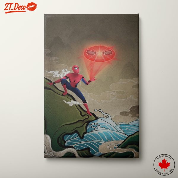 Spider-Man Comic Art in Dynamic Style