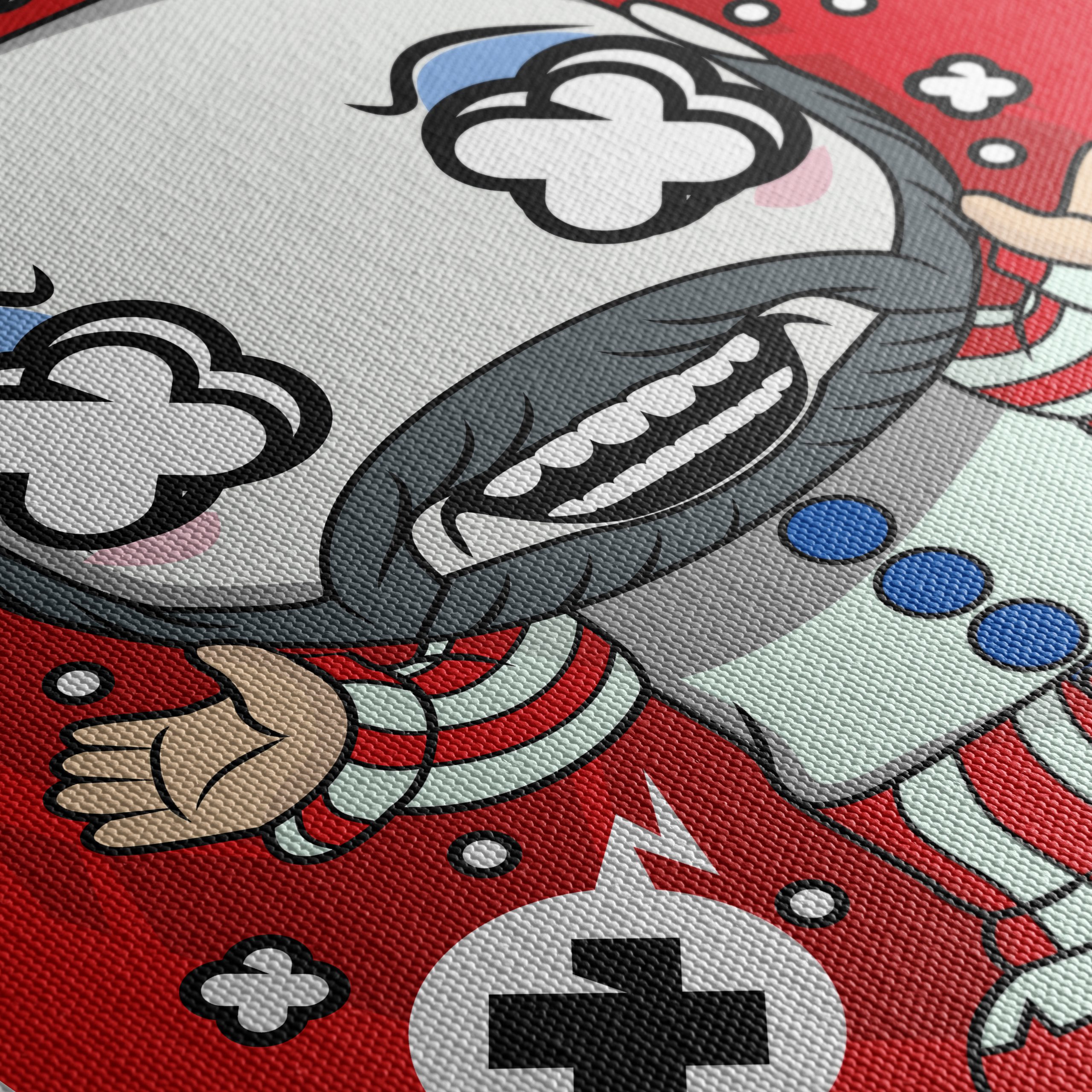 Funny Cartoon Character with Patriotic Hat - Image 5