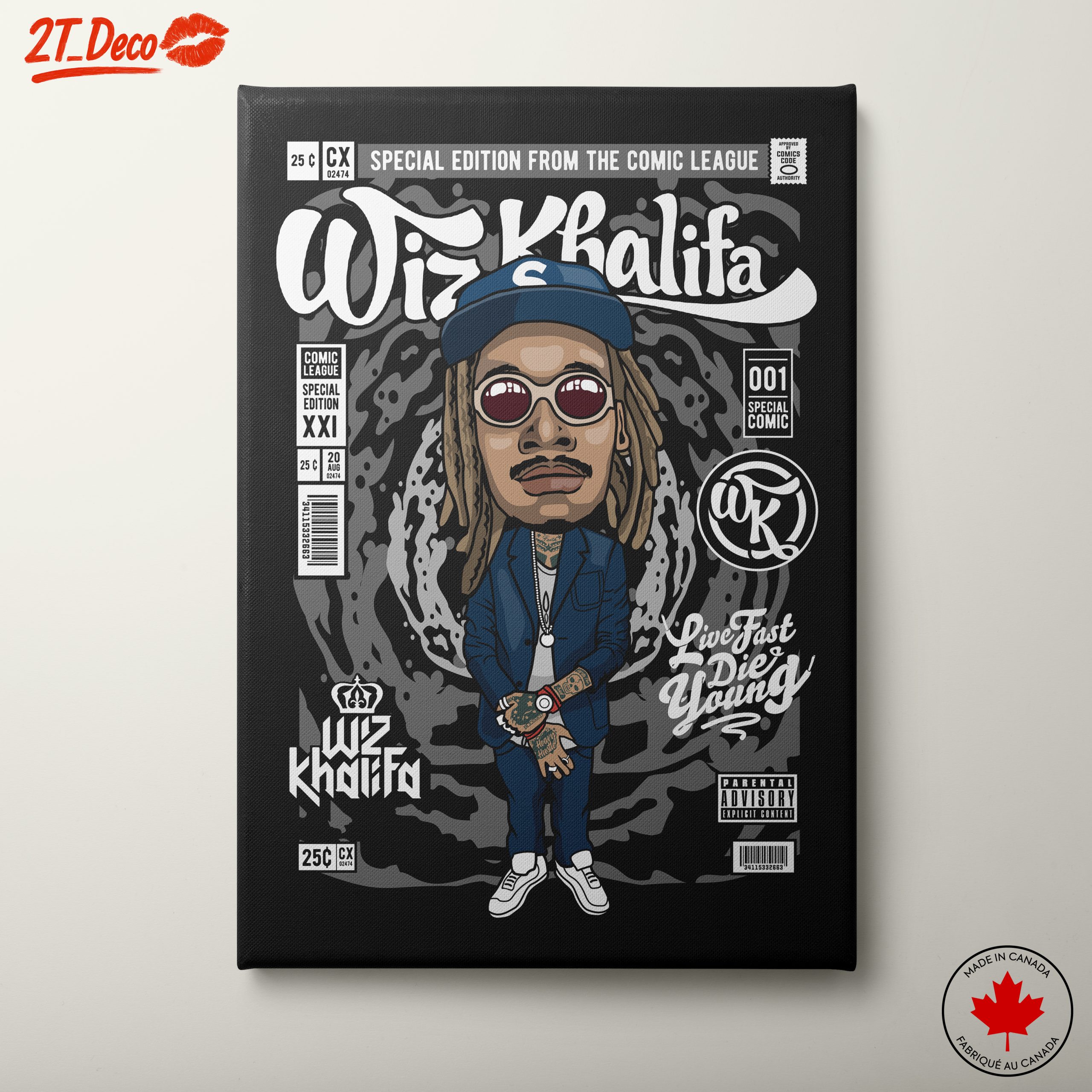 Wiz Khalifa Music Icon Artwork