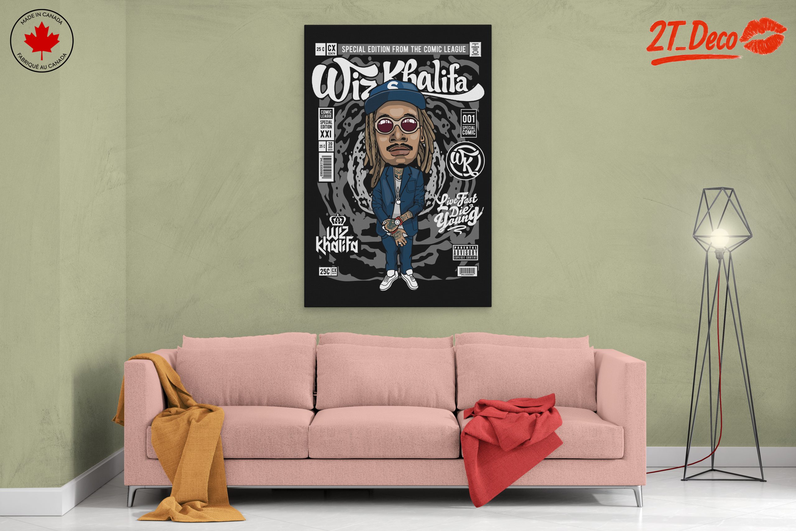 Wiz Khalifa Music Icon Artwork - Image 2