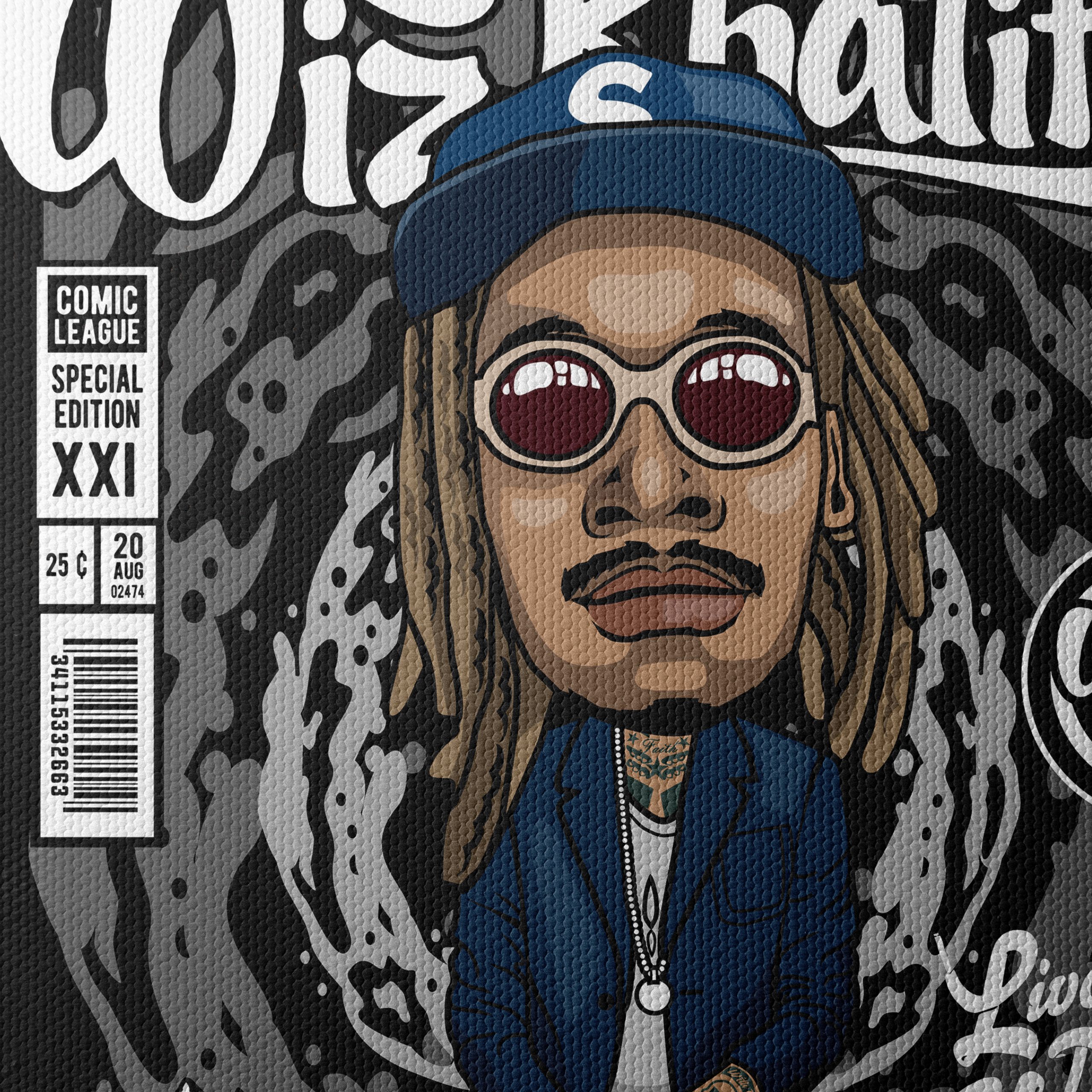 Wiz Khalifa Music Icon Artwork - Image 4
