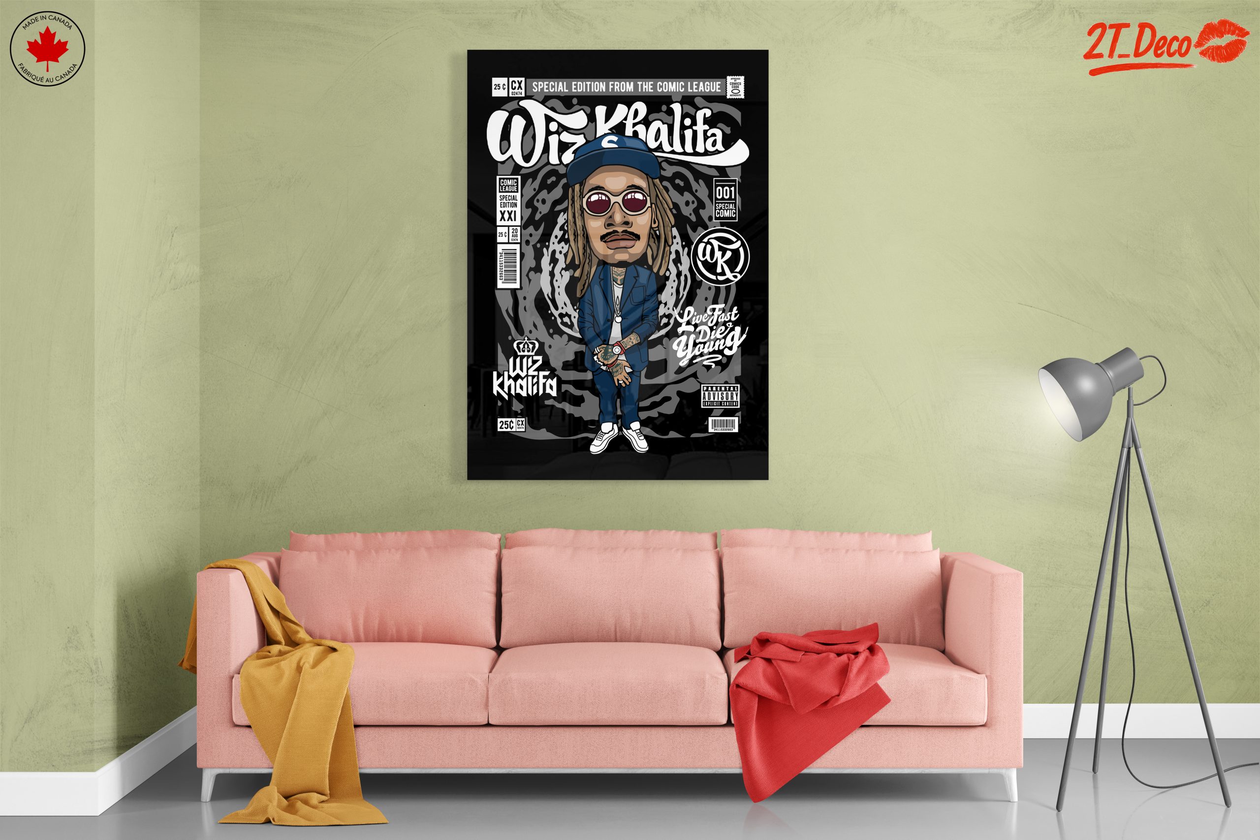 Wiz Khalifa Music Icon Artwork - Image 7