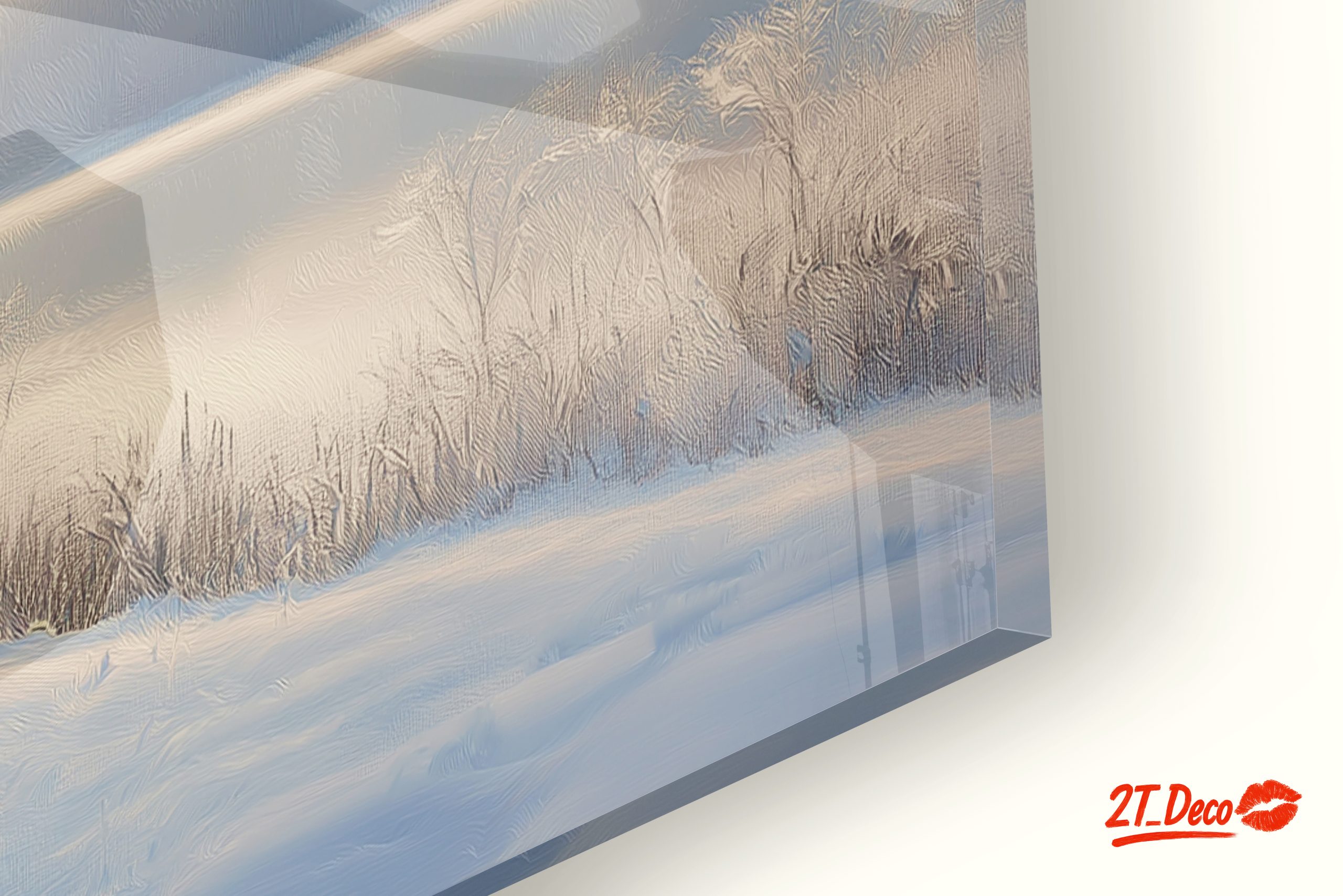 Peaceful Winter Landscape with Family - Image 9