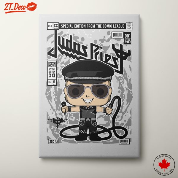 Judas Priest Pop Art Illustration