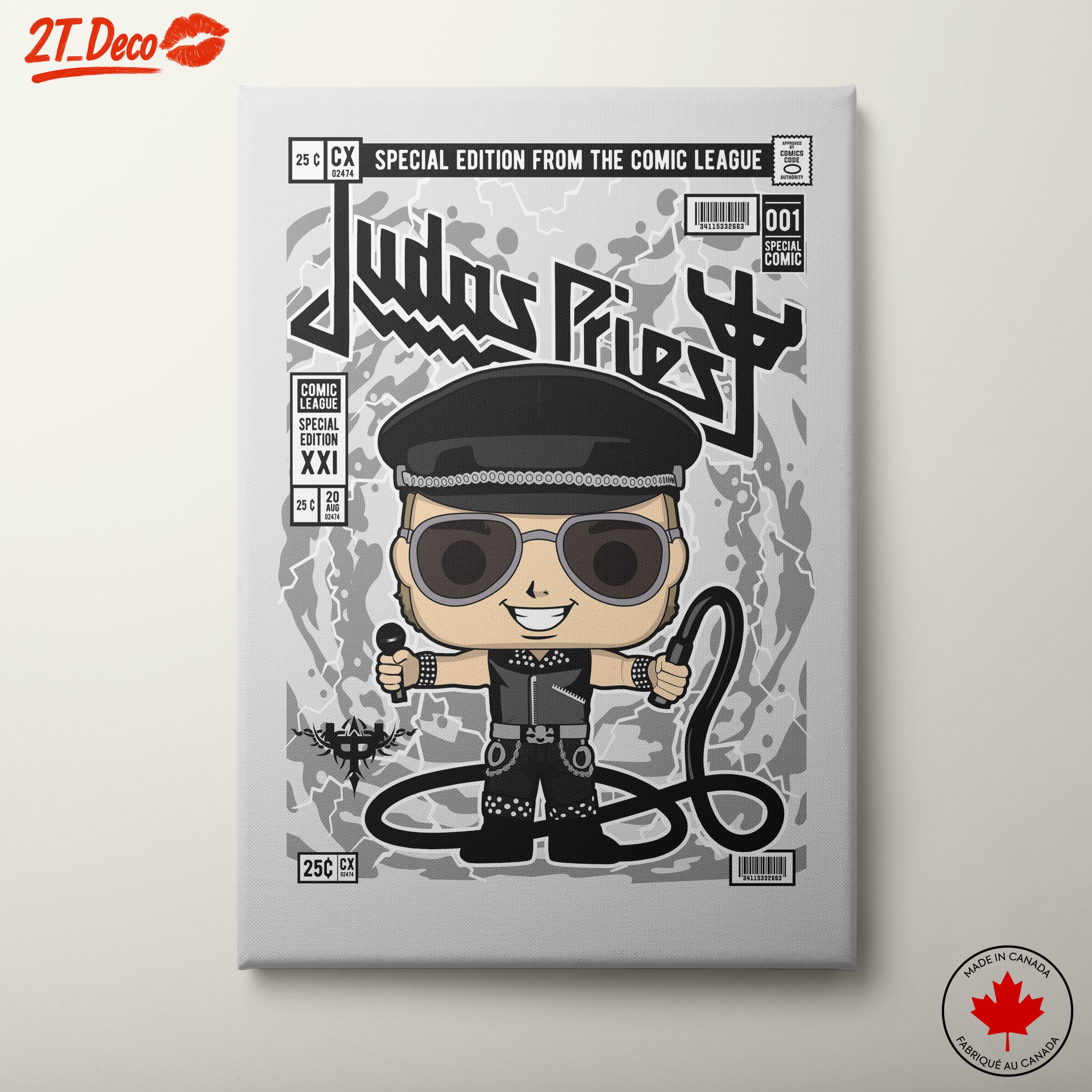 Judas Priest Pop Art Illustration