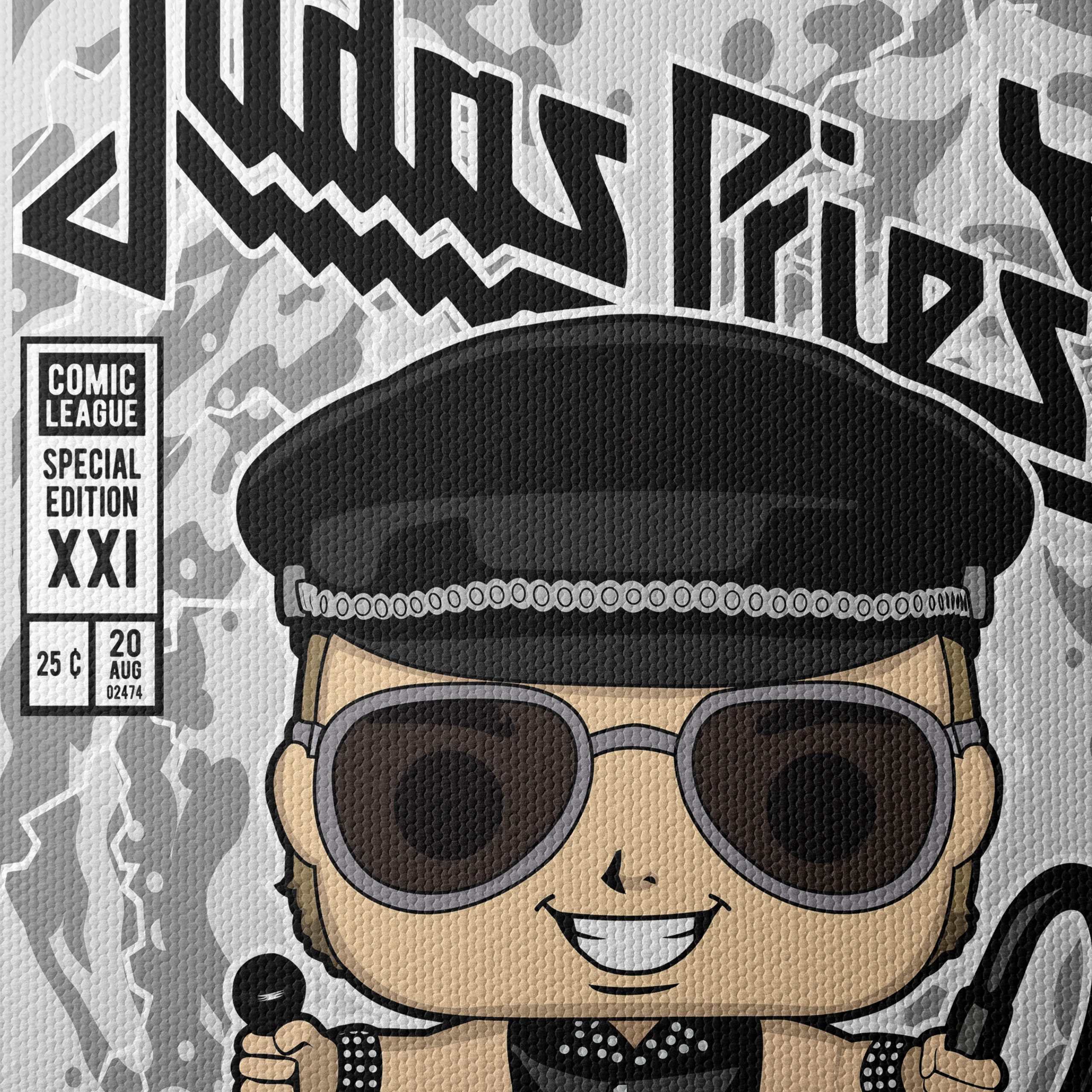 Judas Priest Pop Art Illustration - Image 4