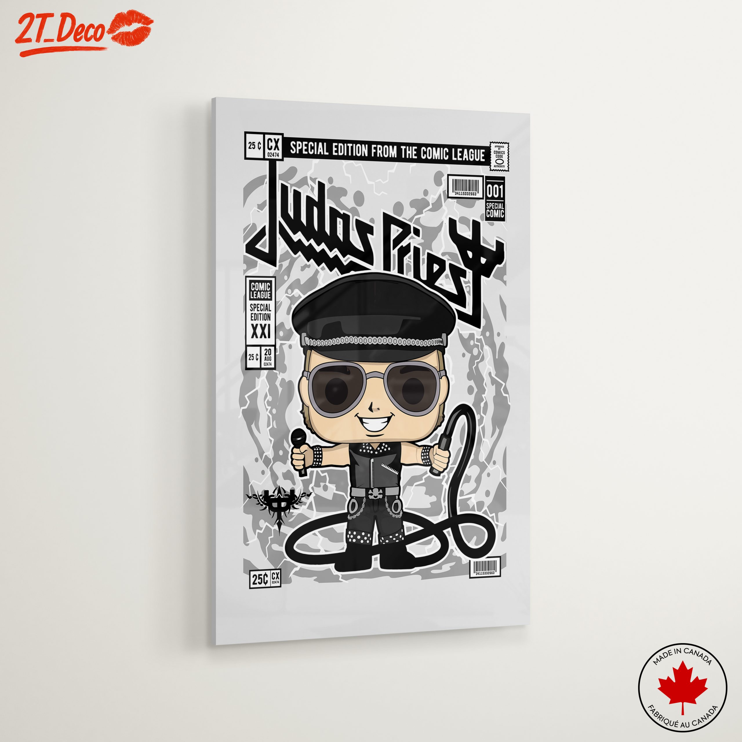 Judas Priest Pop Art Illustration - Image 6