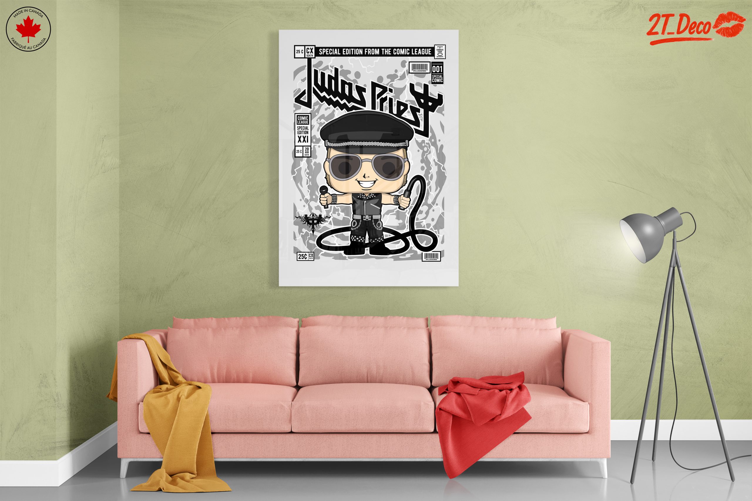Judas Priest Pop Art Illustration - Image 7