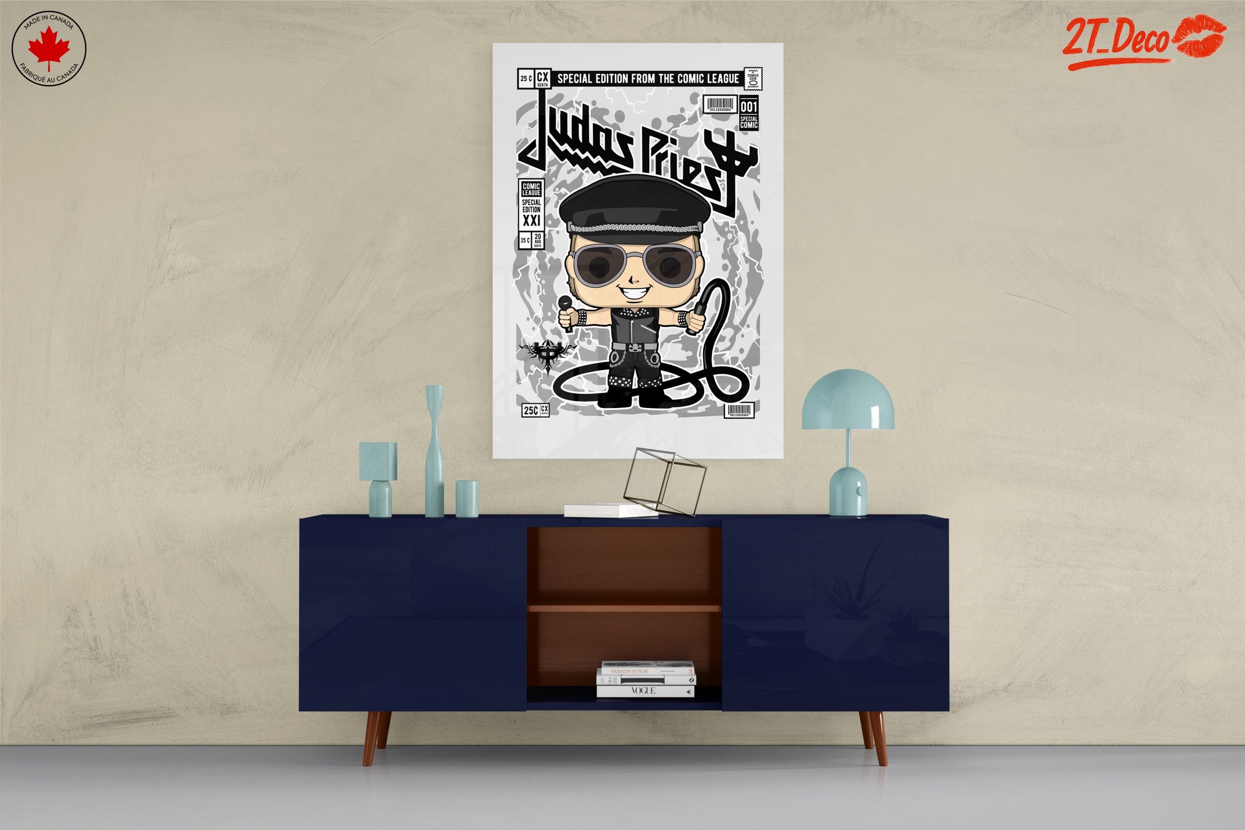 Judas Priest Pop Art Illustration - Image 8