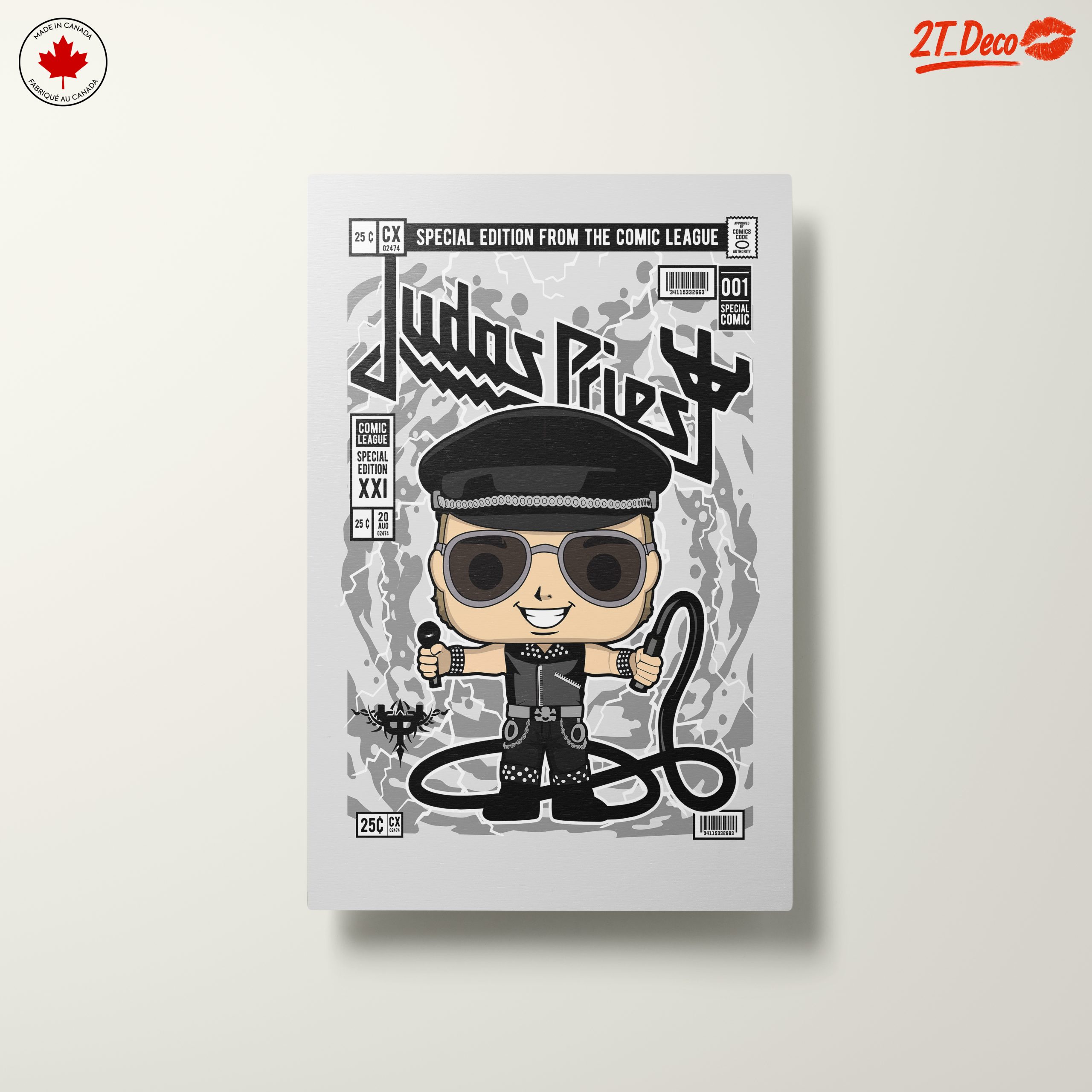 Judas Priest Pop Art Illustration - Image 10
