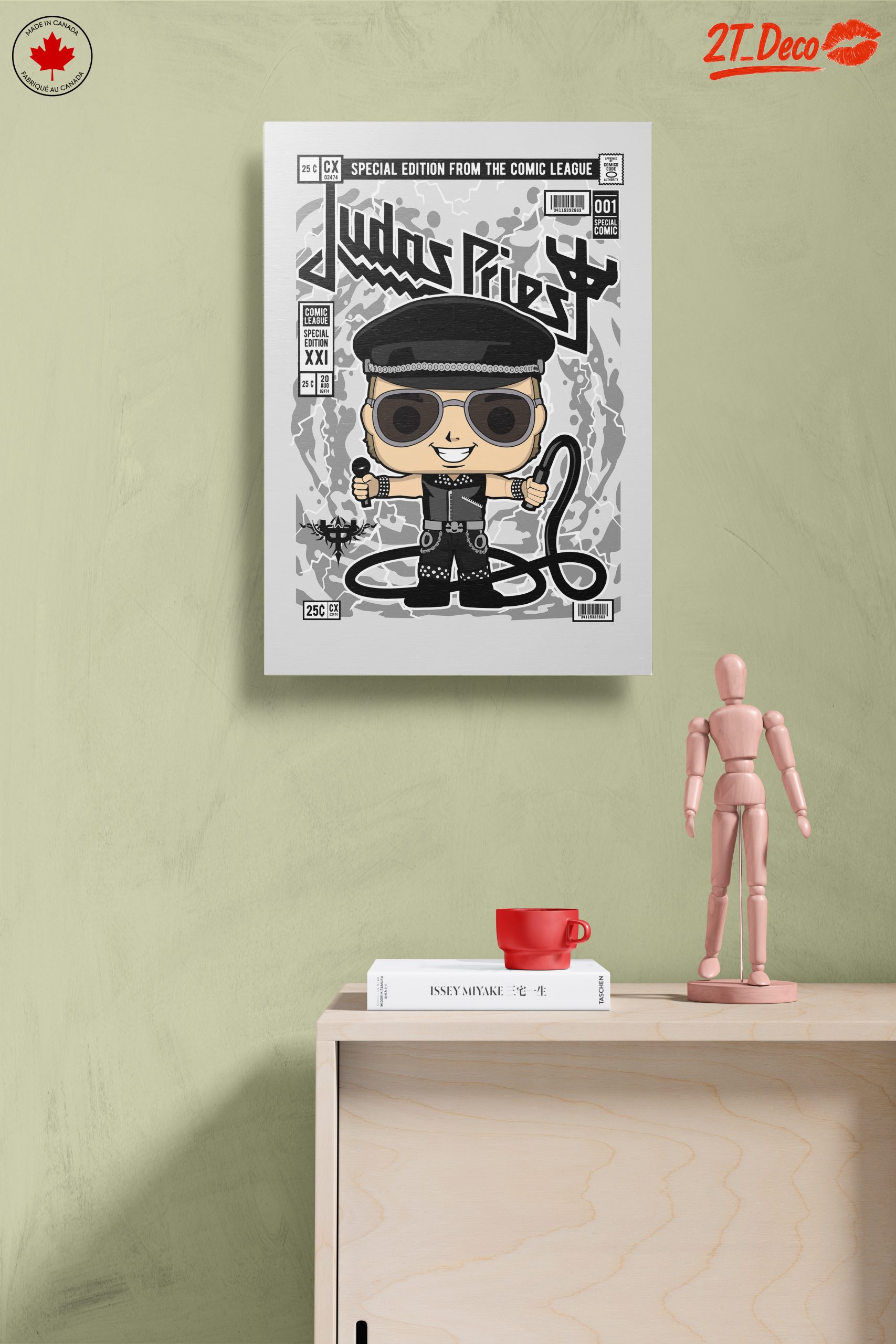 Judas Priest Pop Art Illustration - Image 14