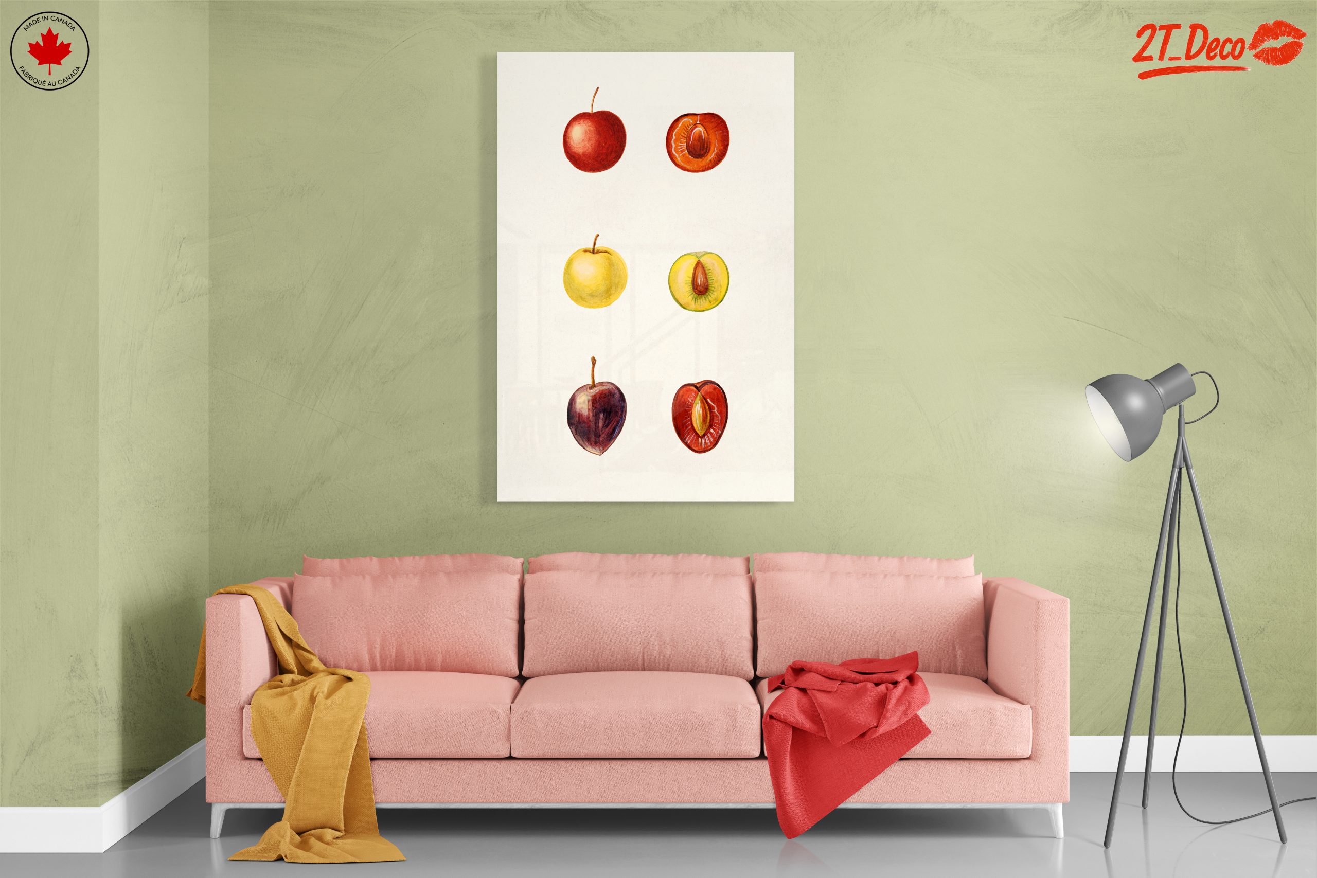 Stylized Fruit Illustrations in Abstract Style - Image 7