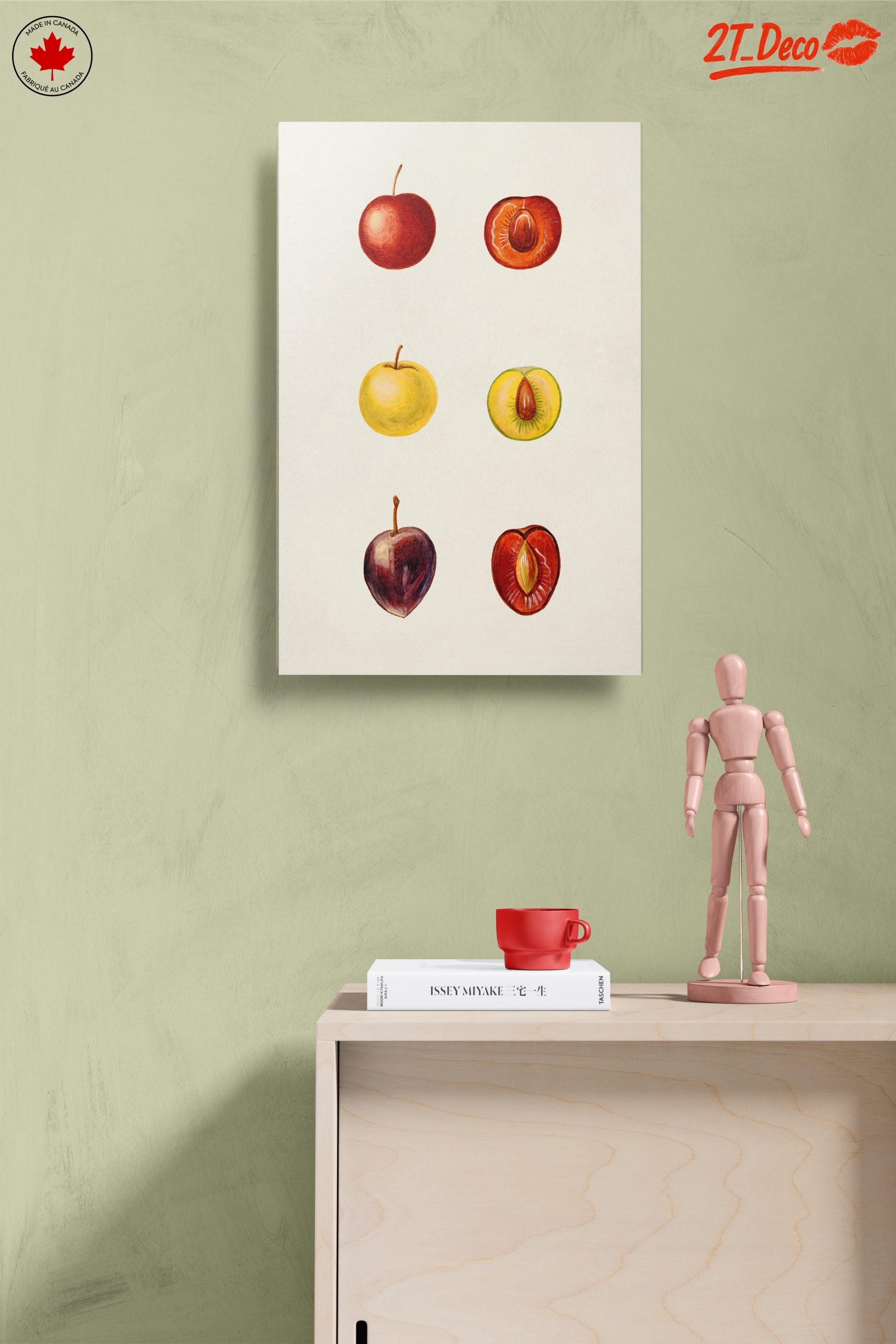 Stylized Fruit Illustrations in Abstract Style - Image 14