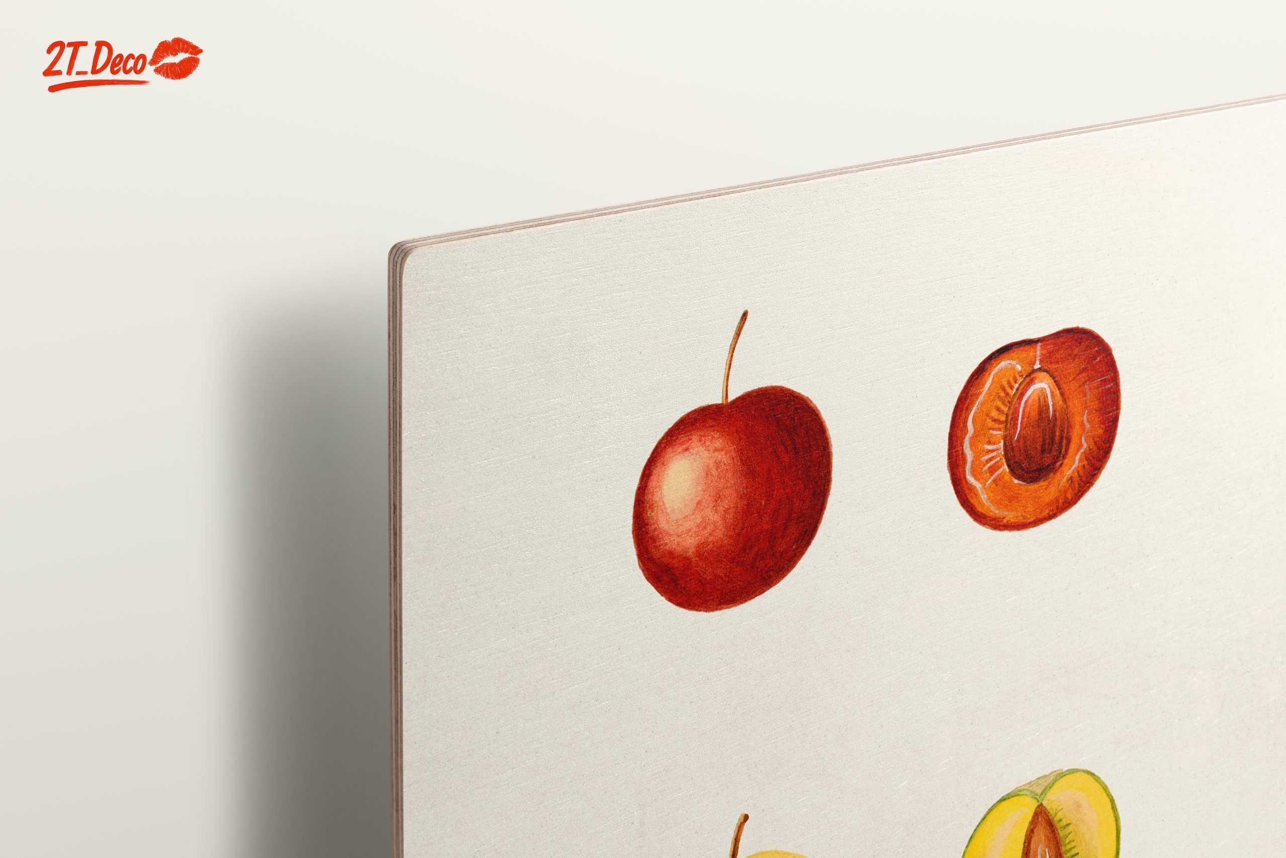 Stylized Fruit Illustrations in Abstract Style - Image 15