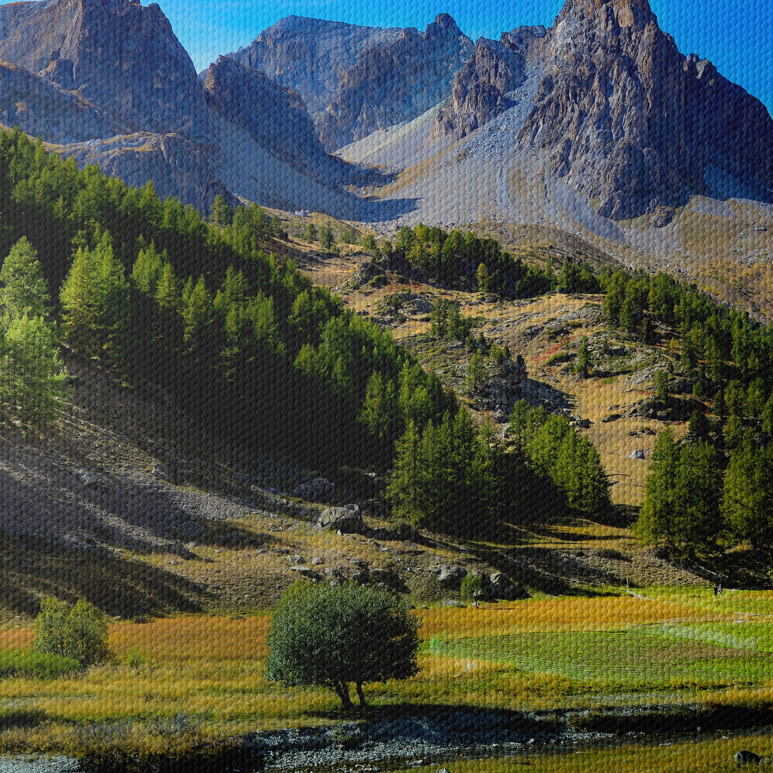 Stunning Mountain Landscape with Forest and River - Image 4