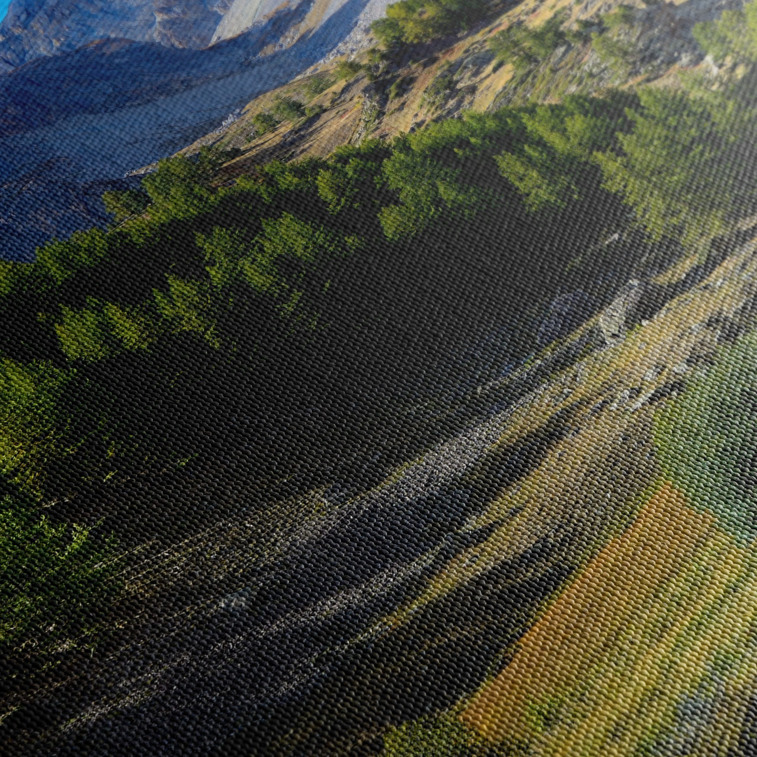 Stunning Mountain Landscape with Forest and River - Image 5