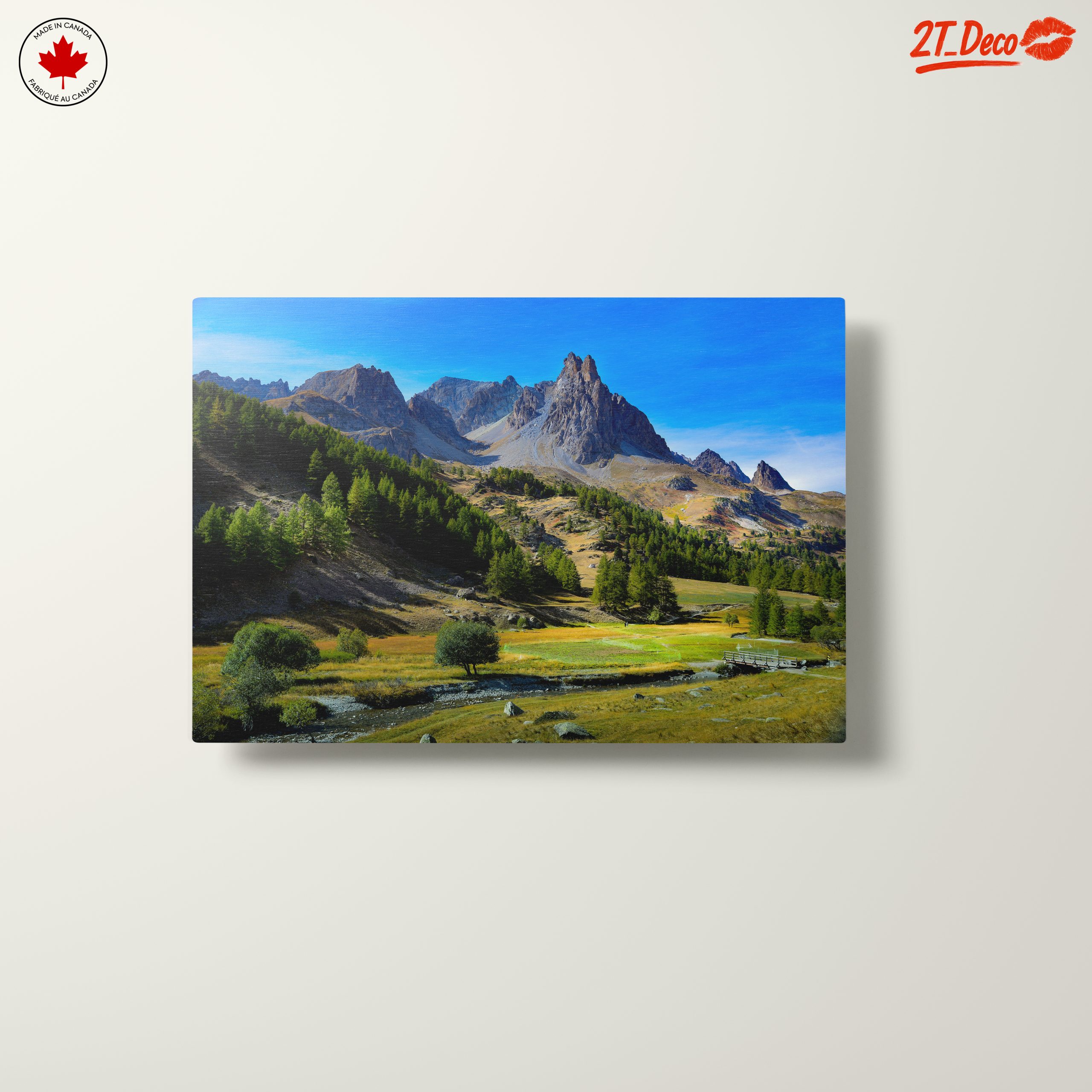 Stunning Mountain Landscape with Forest and River - Image 10