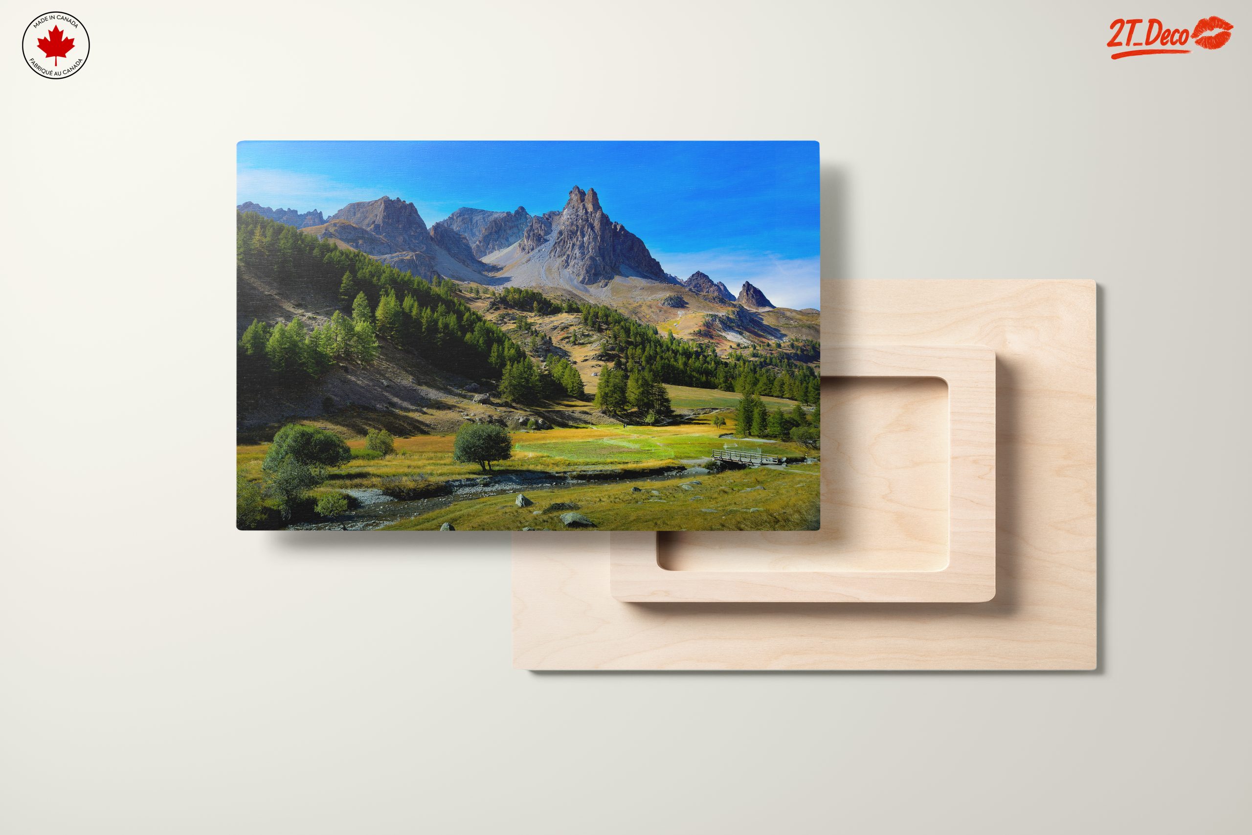 Stunning Mountain Landscape with Forest and River - Image 11
