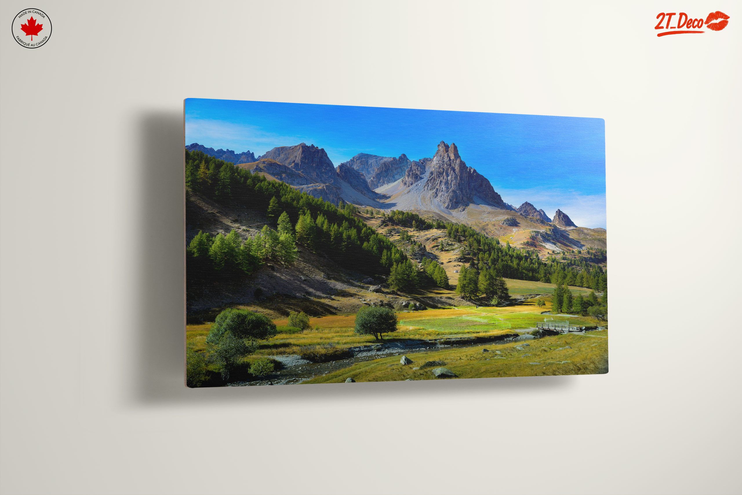 Stunning Mountain Landscape with Forest and River - Image 13