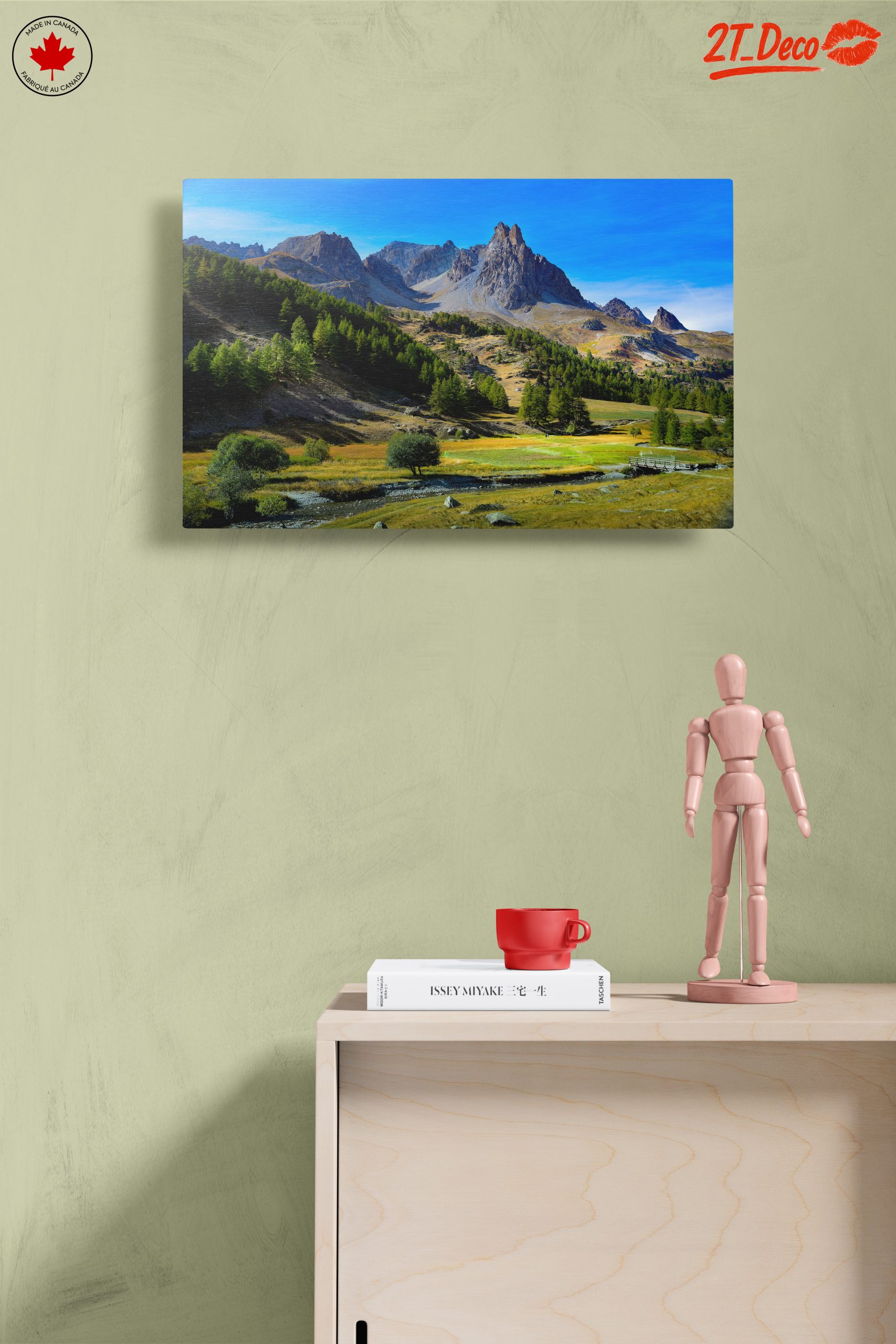 Stunning Mountain Landscape with Forest and River - Image 14