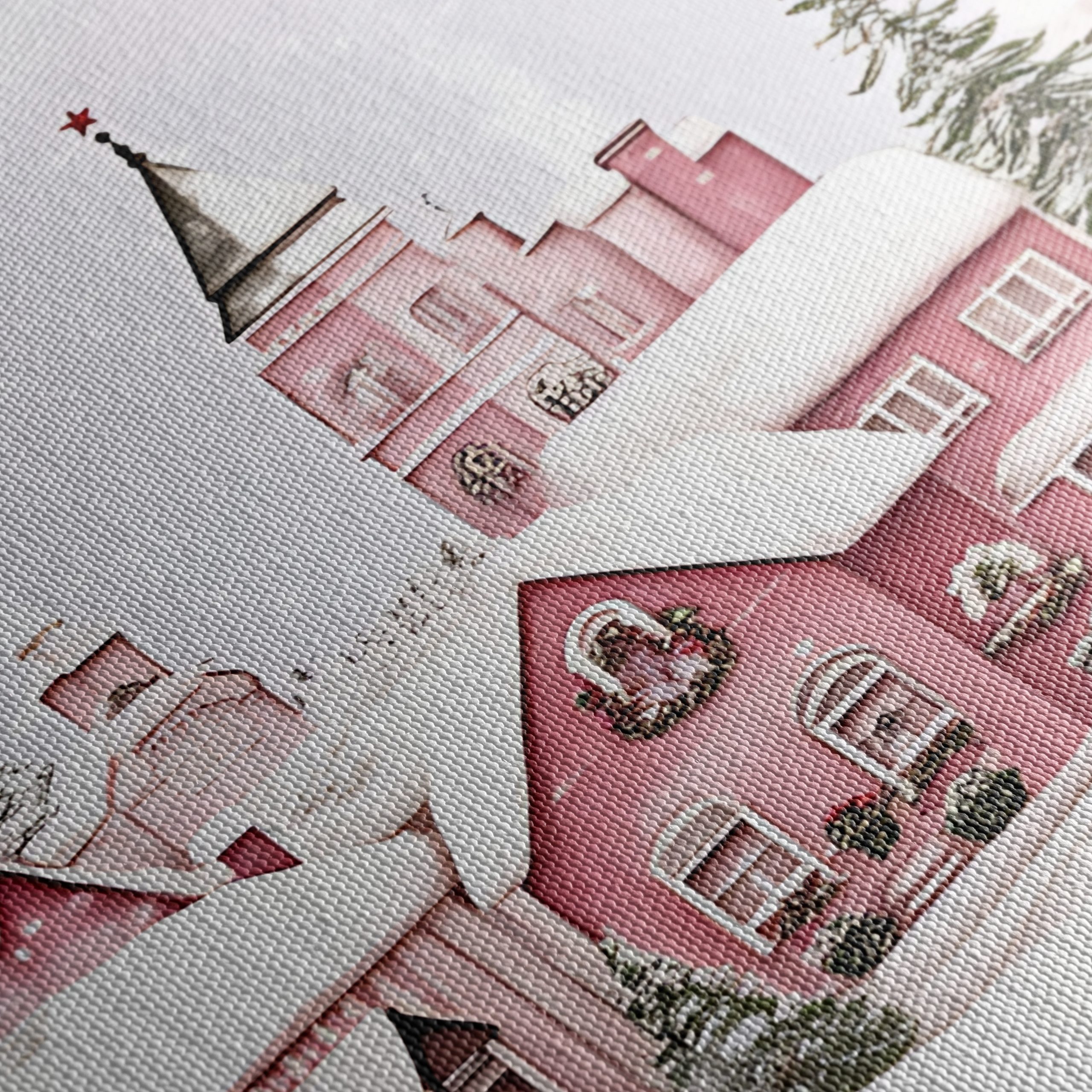 Charming Winter Village Scene for Christmas - Image 5