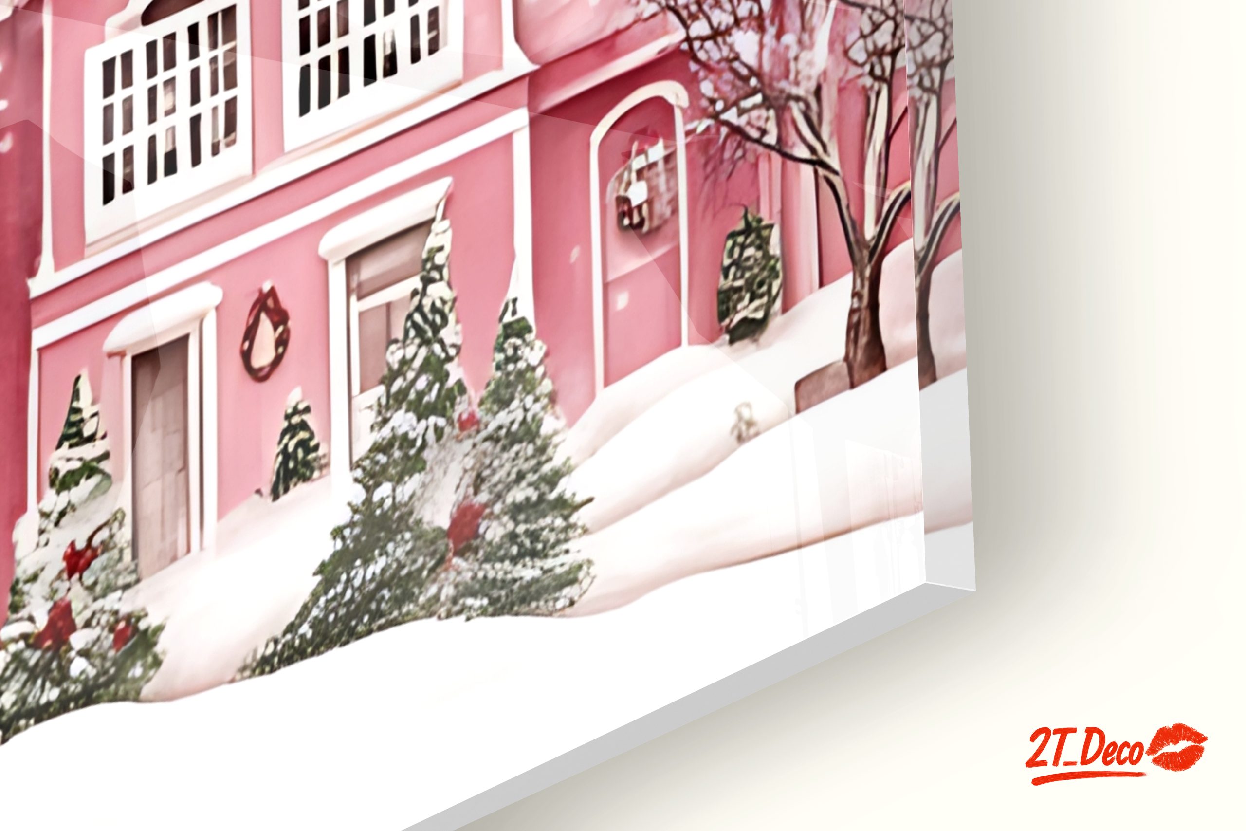 Charming Winter Village Scene for Christmas - Image 9