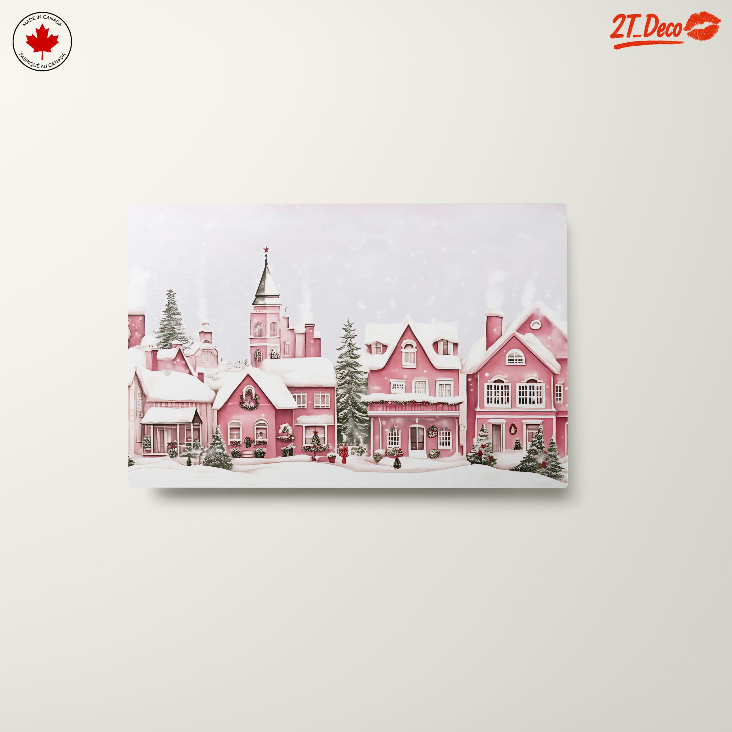 Charming Winter Village Scene for Christmas - Image 10