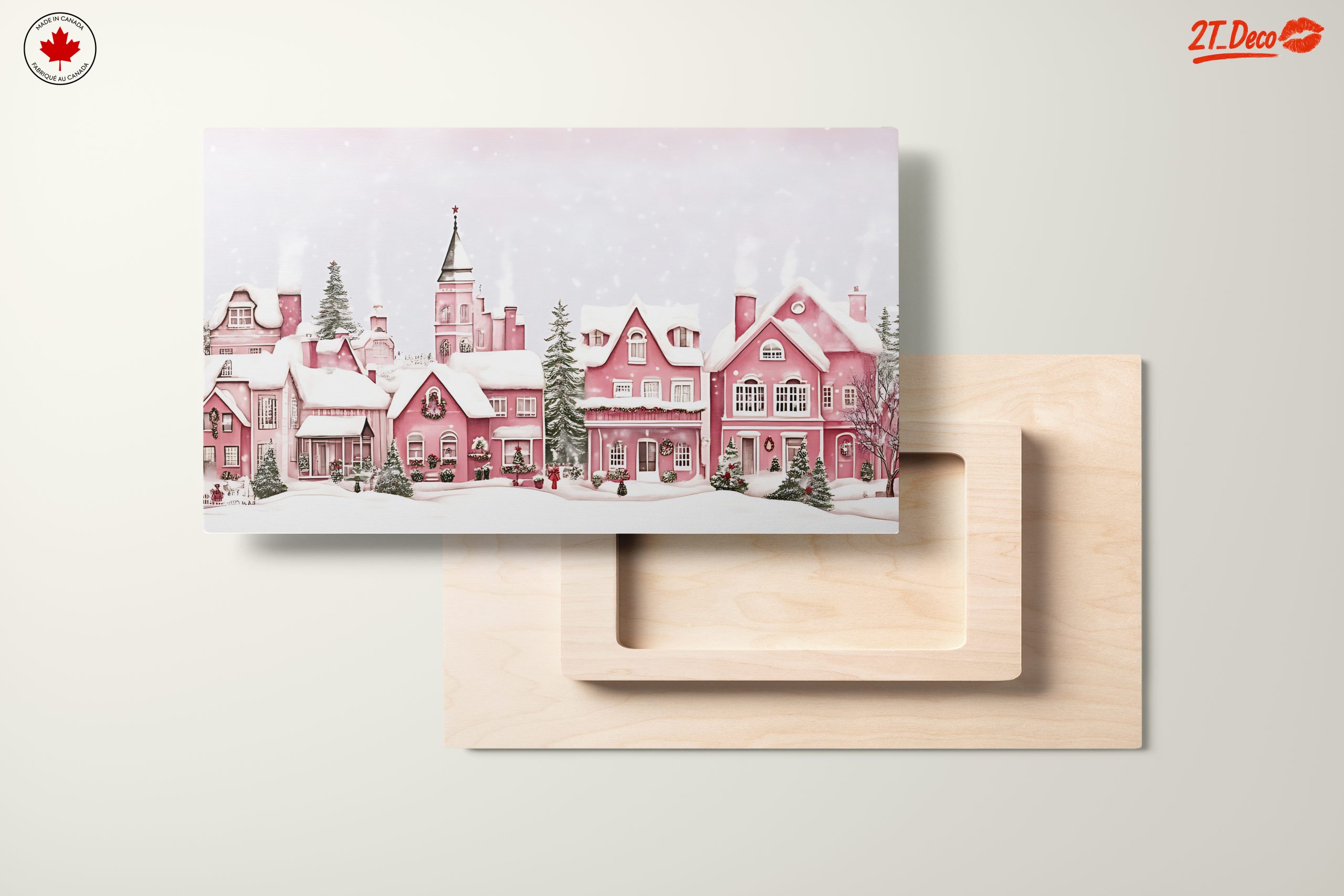 Charming Winter Village Scene for Christmas - Image 11