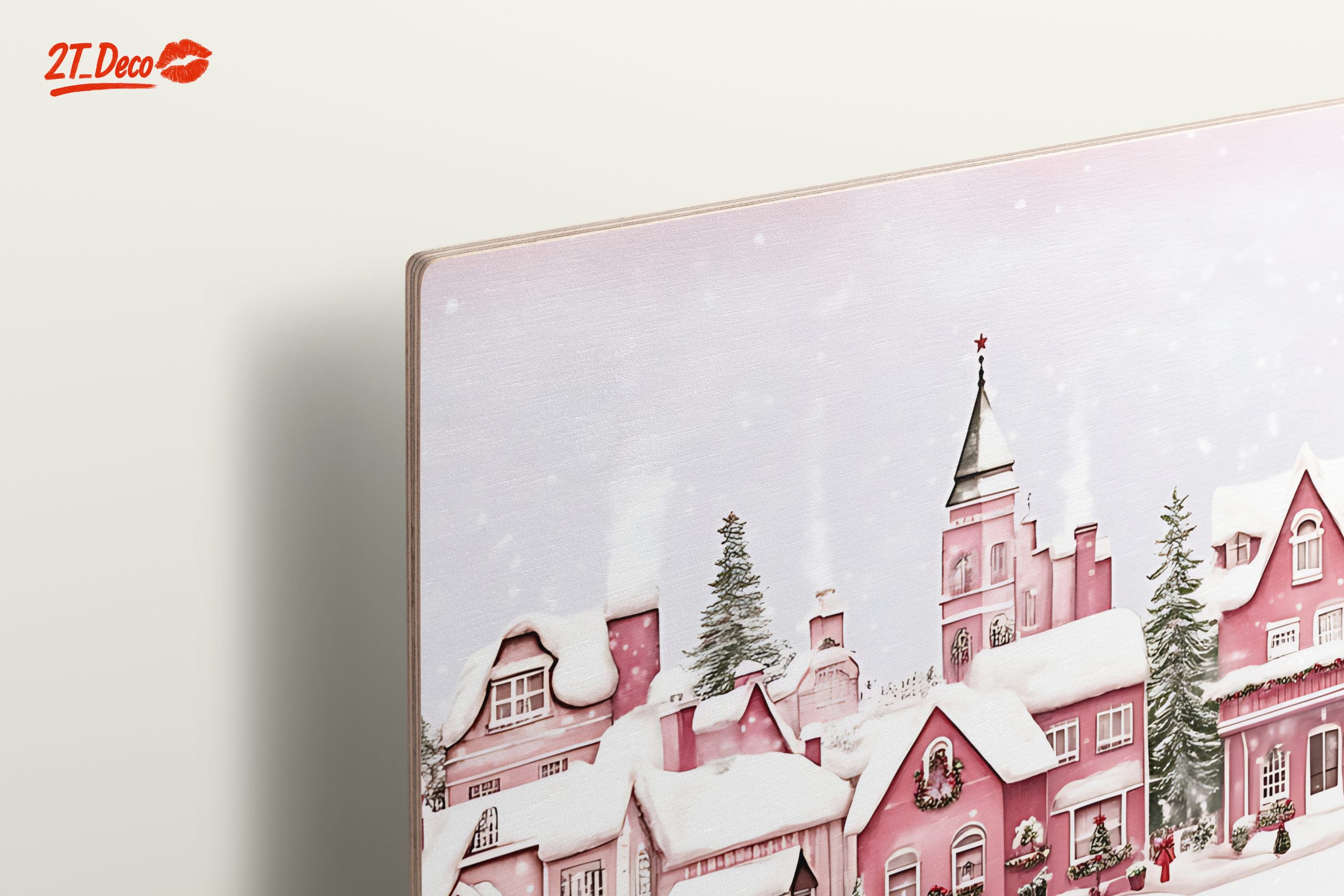 Charming Winter Village Scene for Christmas - Image 15