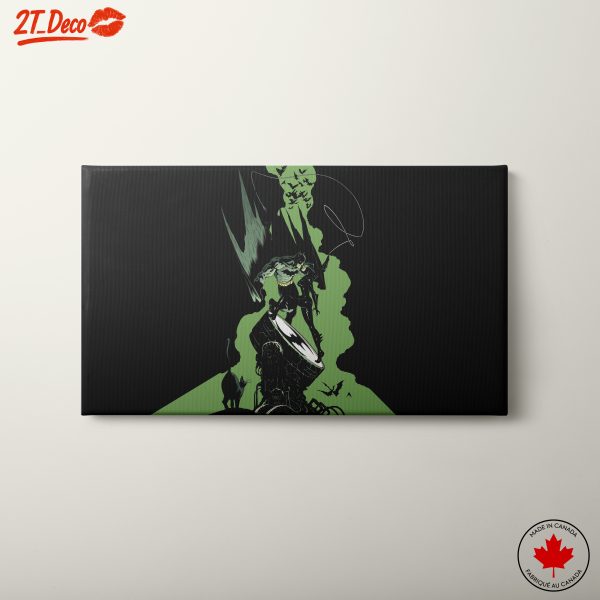 Joker Inspired Artwork in Dark Palette
