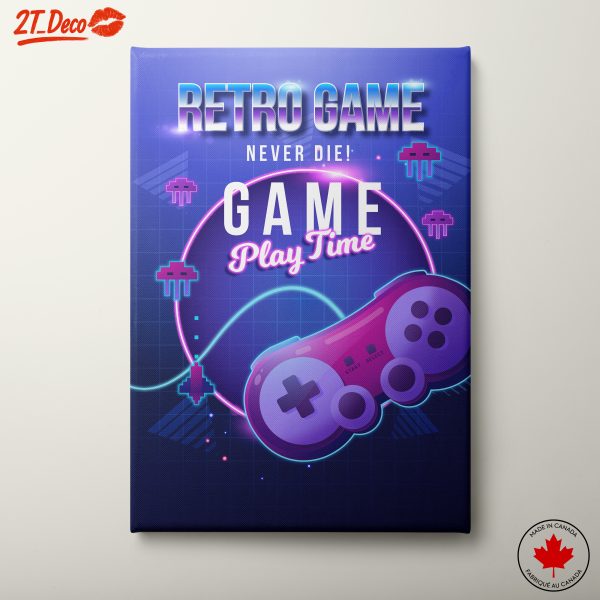 Retro Gaming Artwork for Enthusiasts