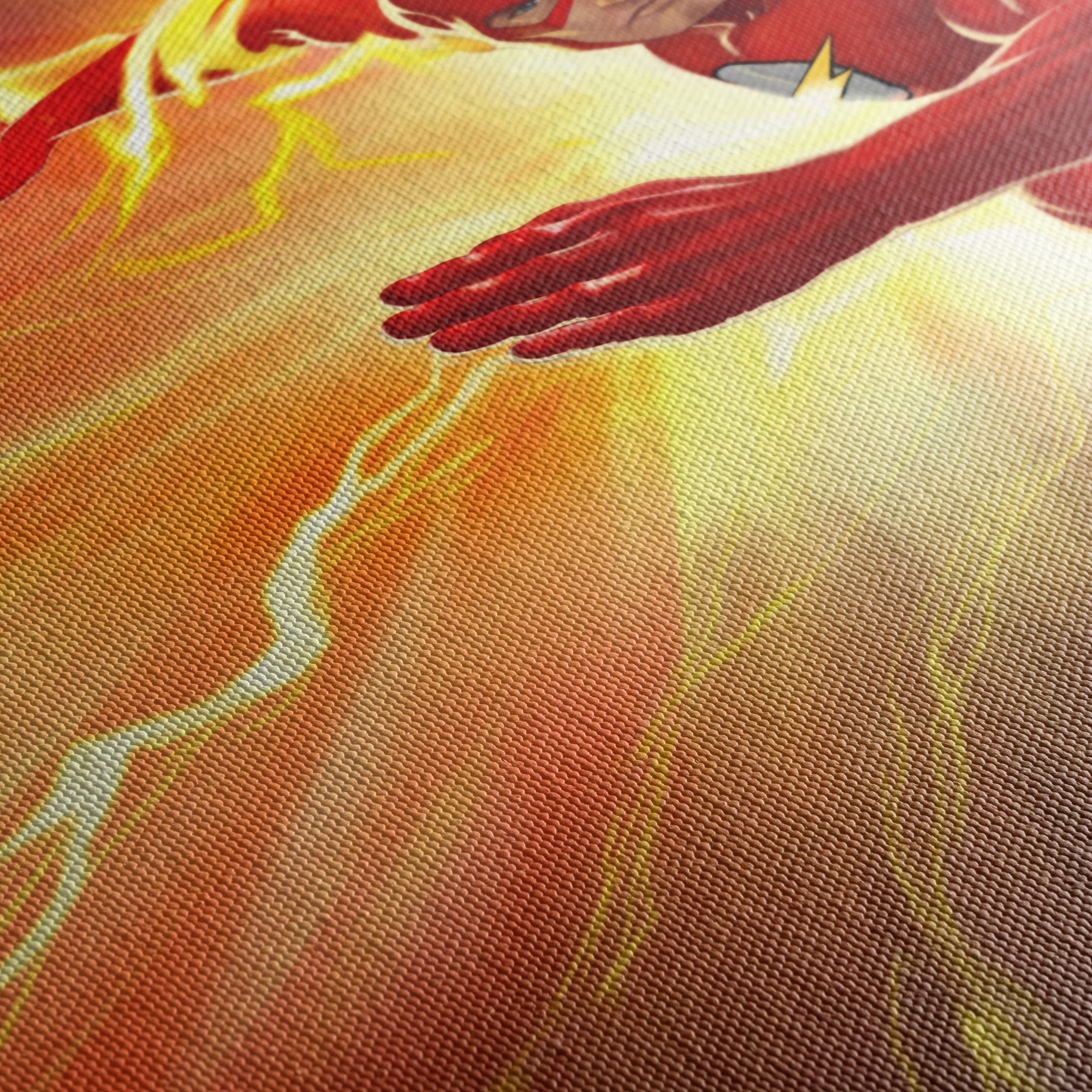 Dynamic Flash Superhero Art - Image 5