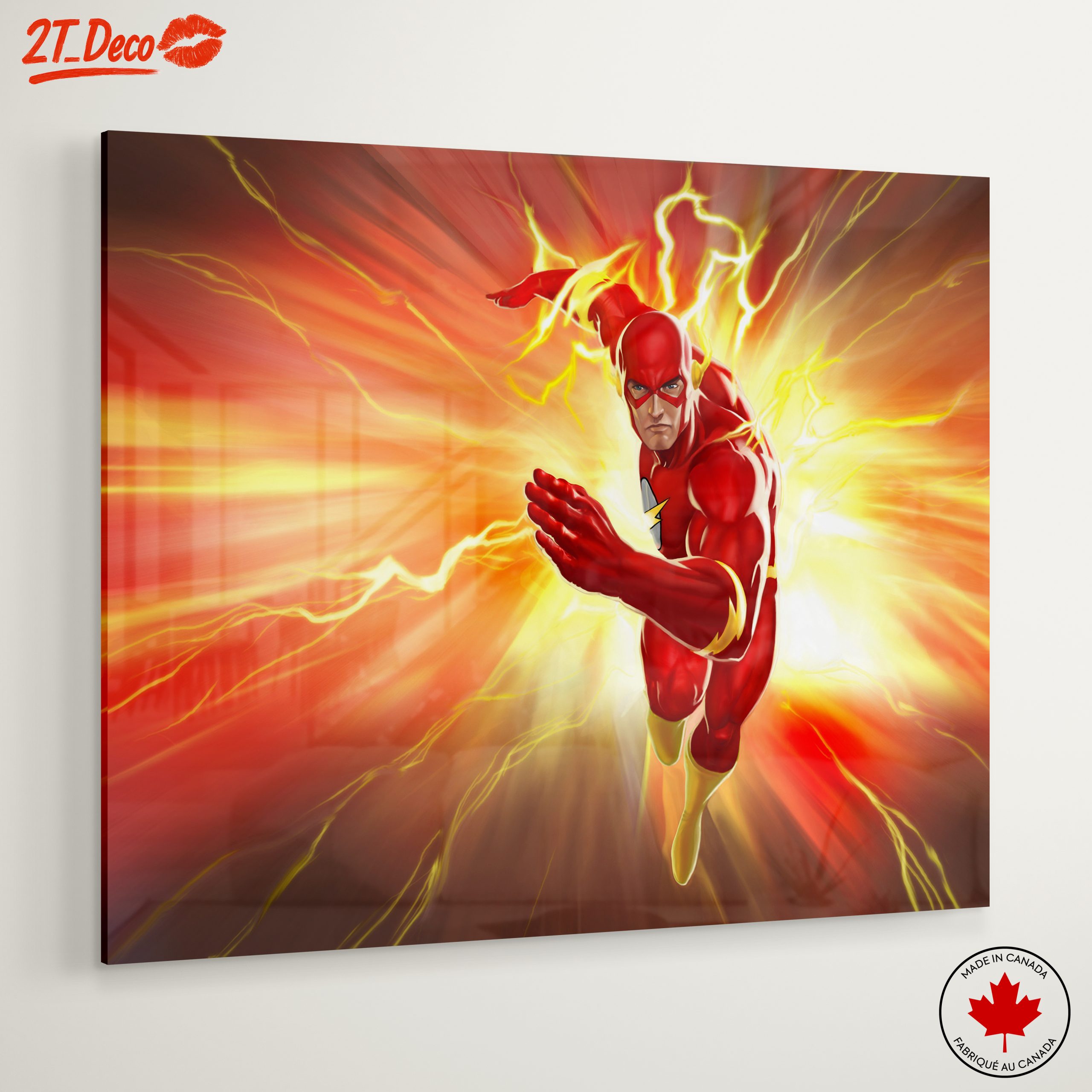 Dynamic Flash Superhero Art - Image 6