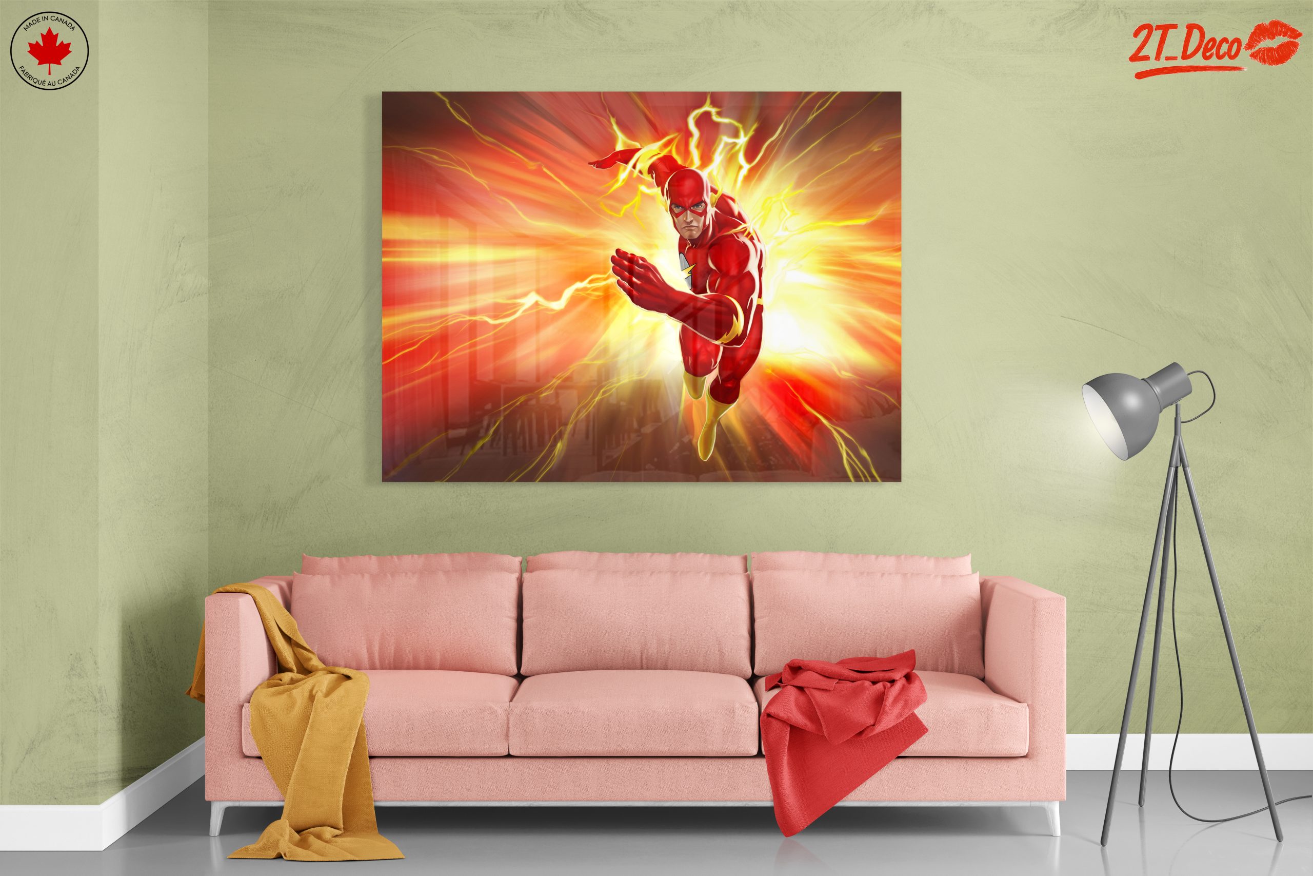 Dynamic Flash Superhero Art - Image 7