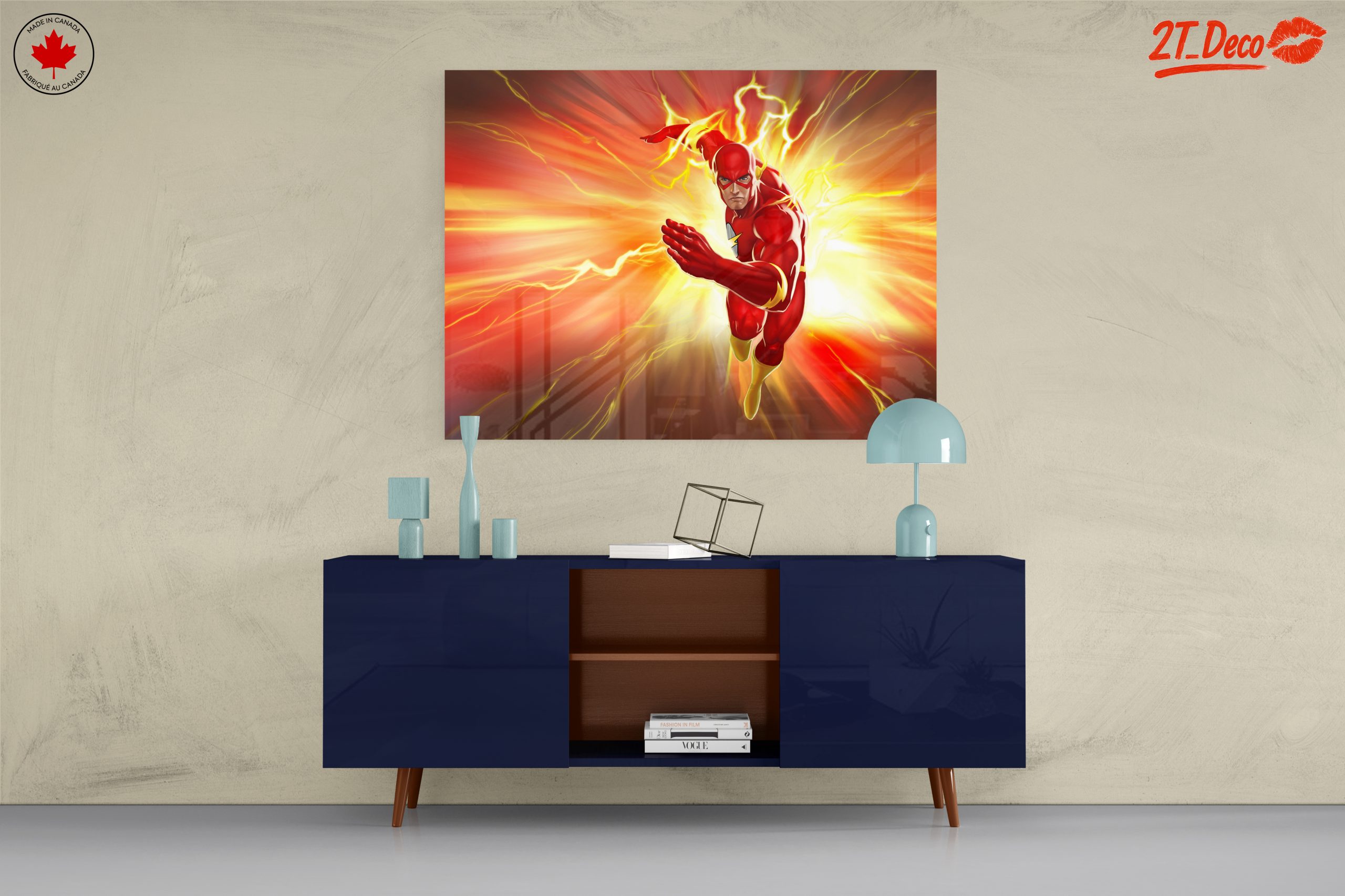 Dynamic Flash Superhero Art - Image 8