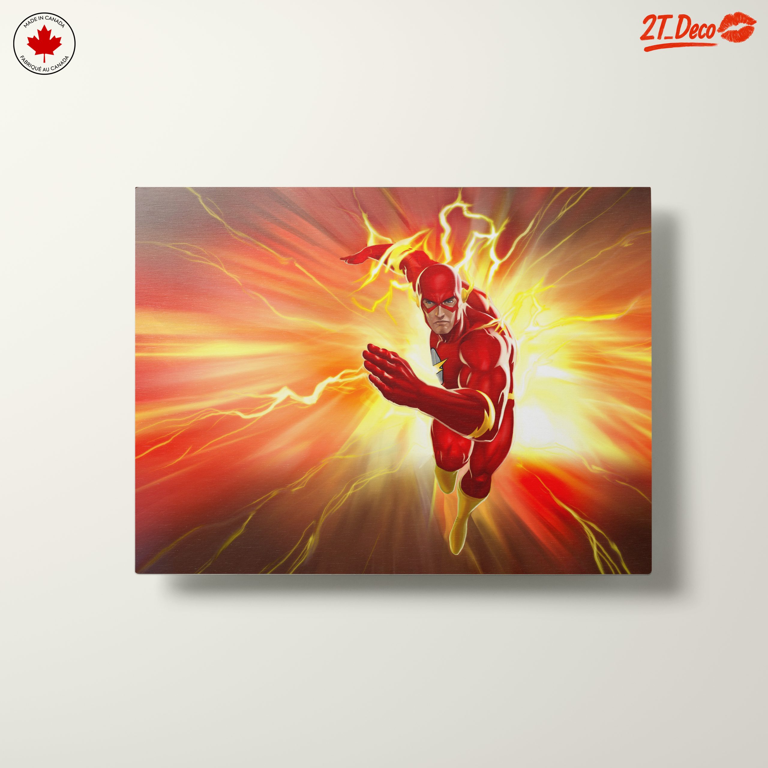 Dynamic Flash Superhero Art - Image 10
