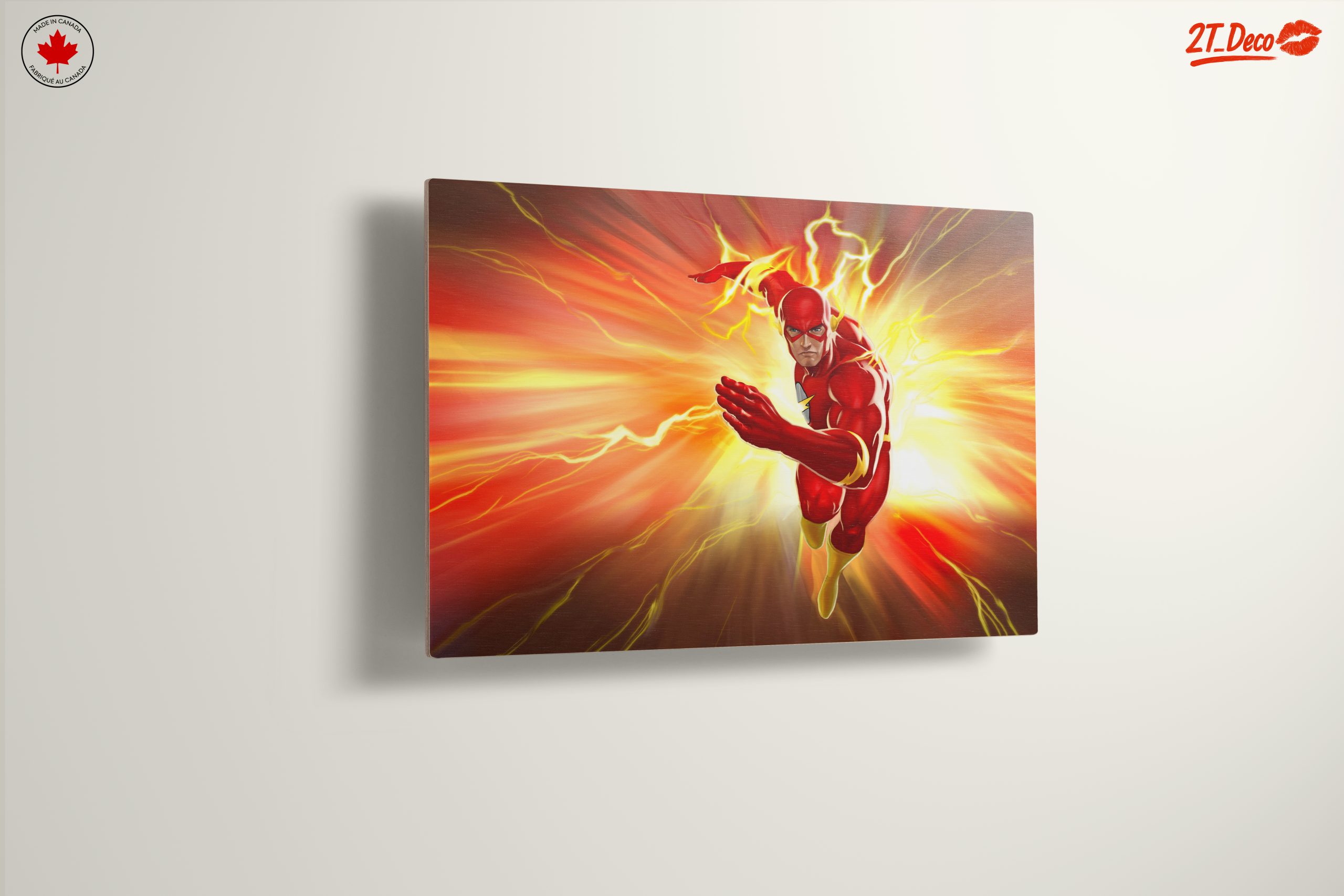Dynamic Flash Superhero Art - Image 13