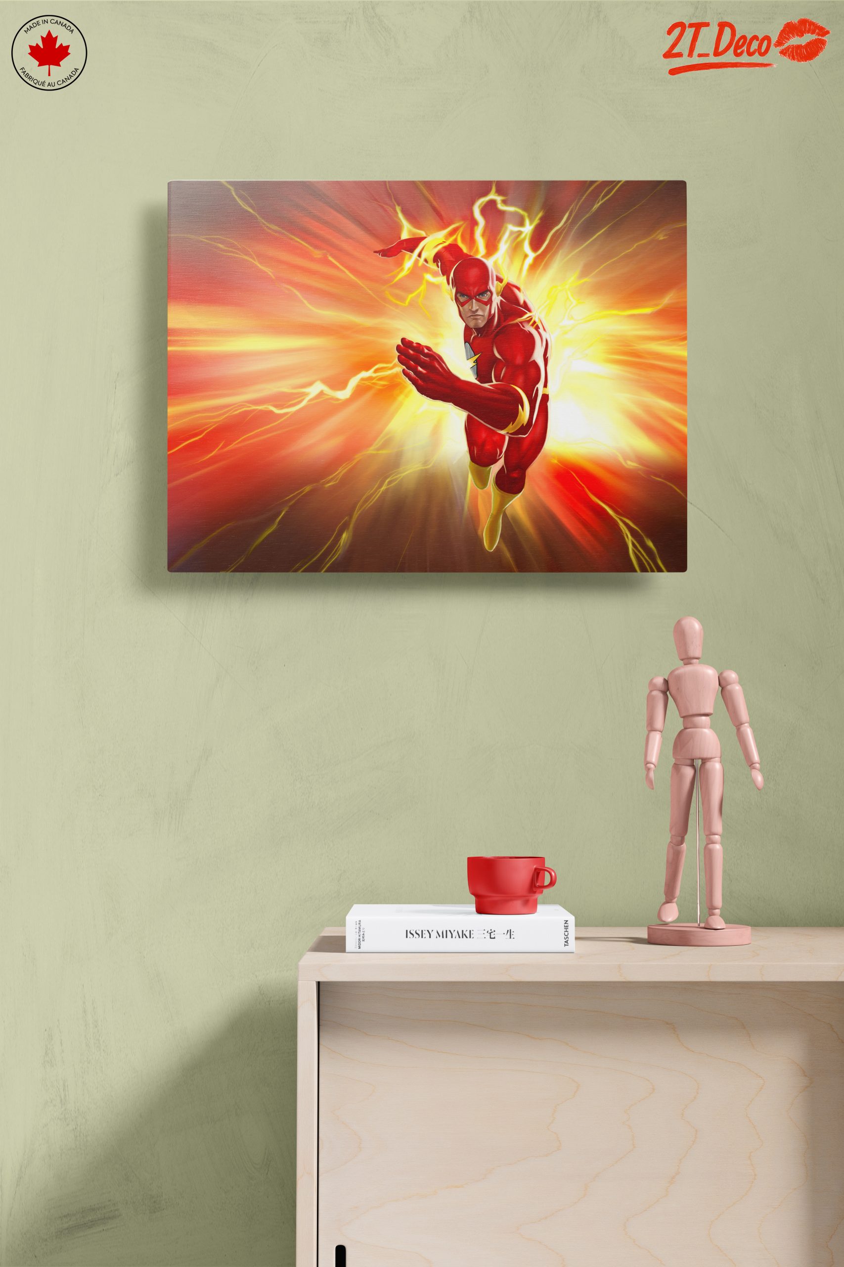 Dynamic Flash Superhero Art - Image 14