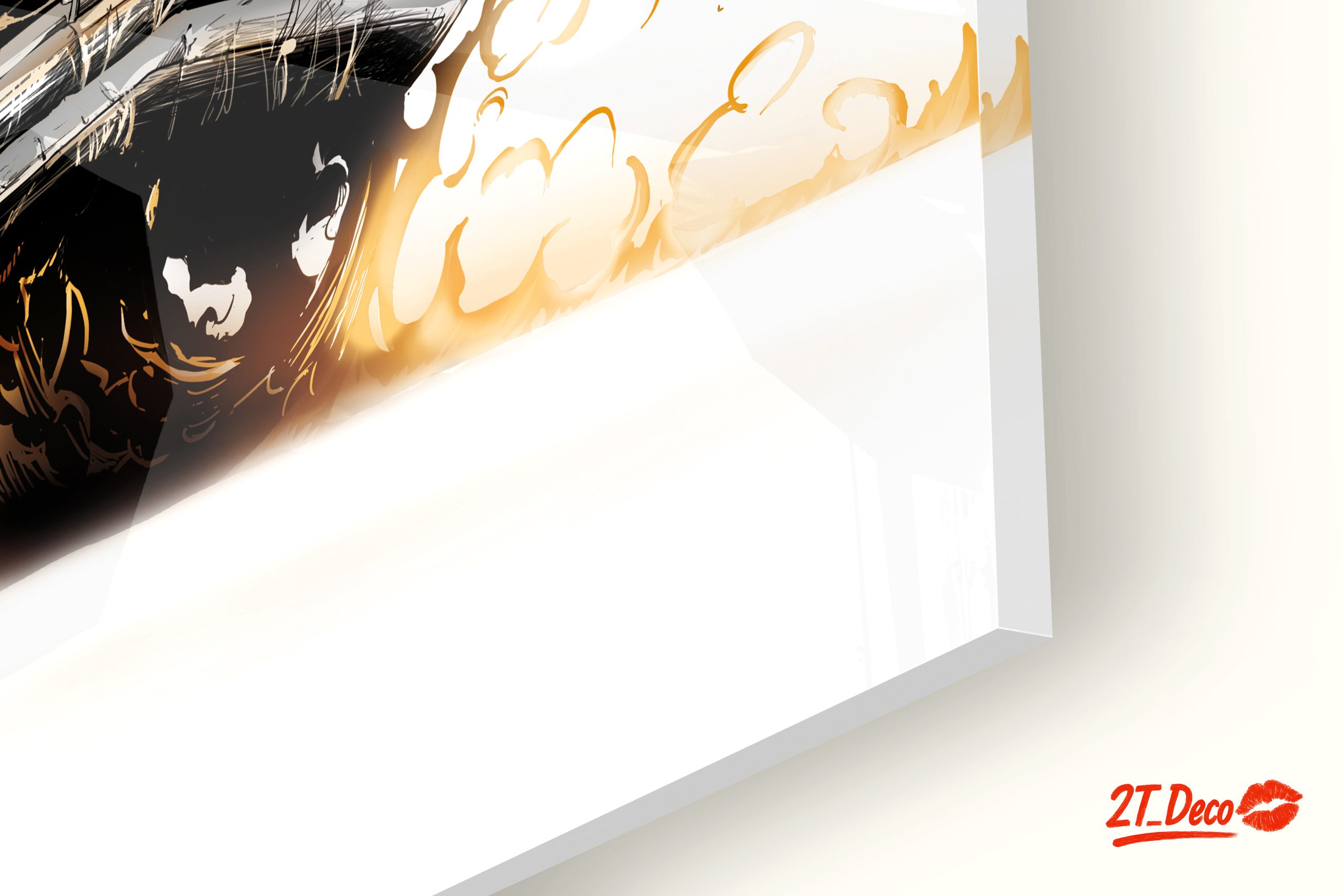 Ghost Rider Comic Art on Motorcycle - Image 9