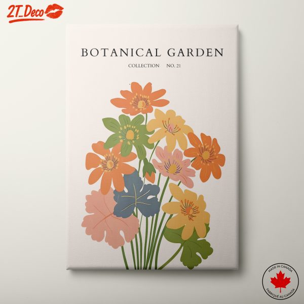 Botanical Garden Floral Design Art