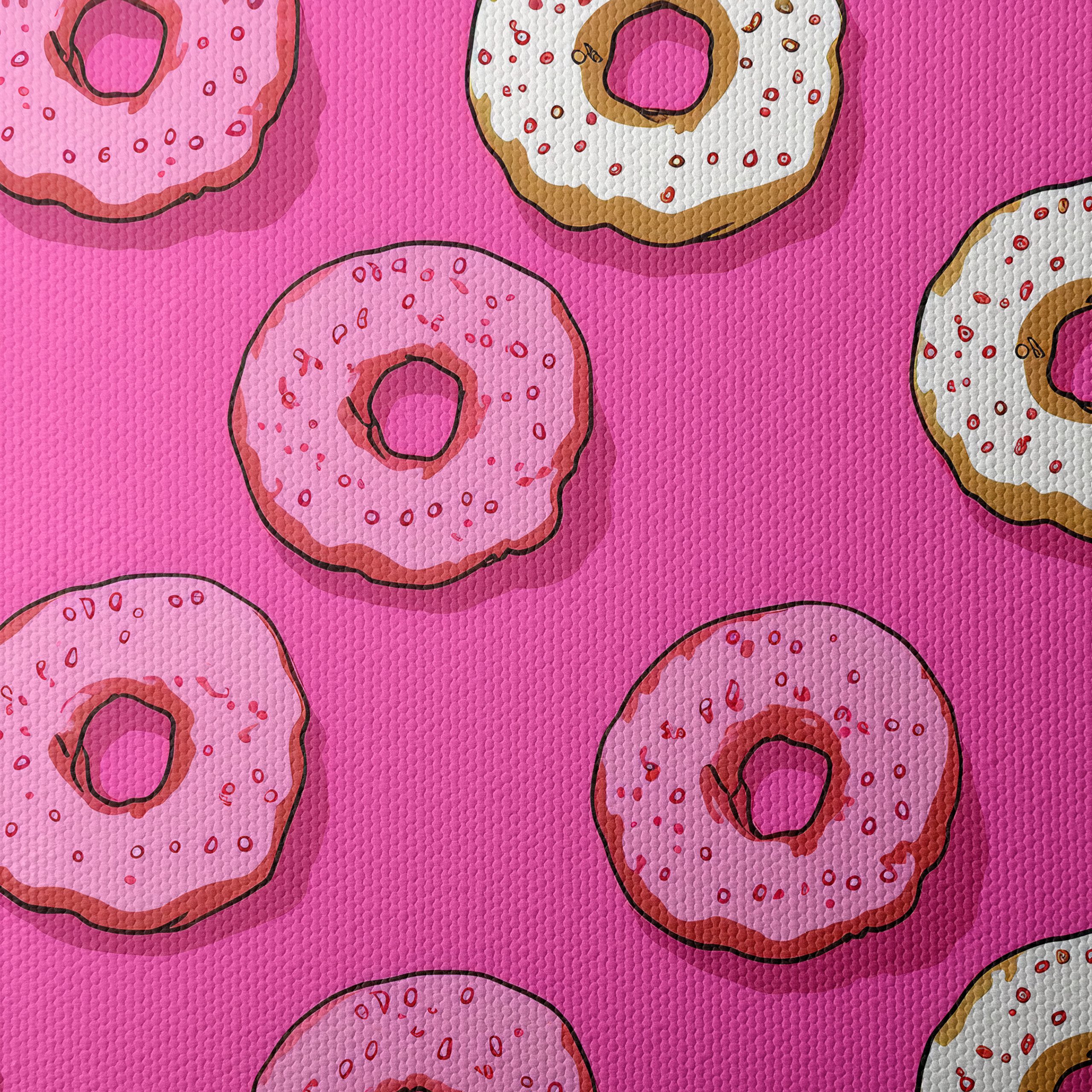 Playful Donut Pattern Art - Image 4