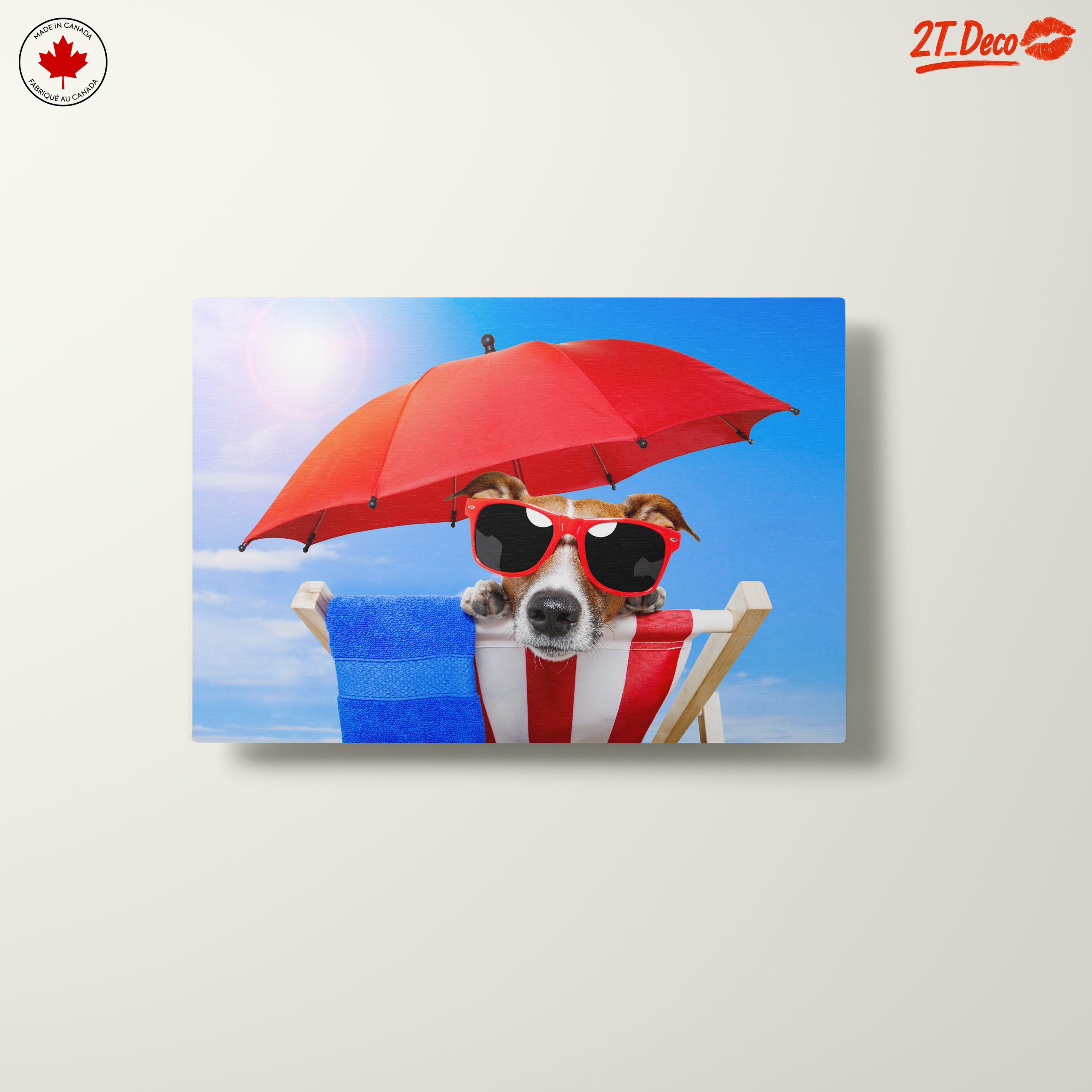 Fun Beach Dog with Sunglasses - Image 10