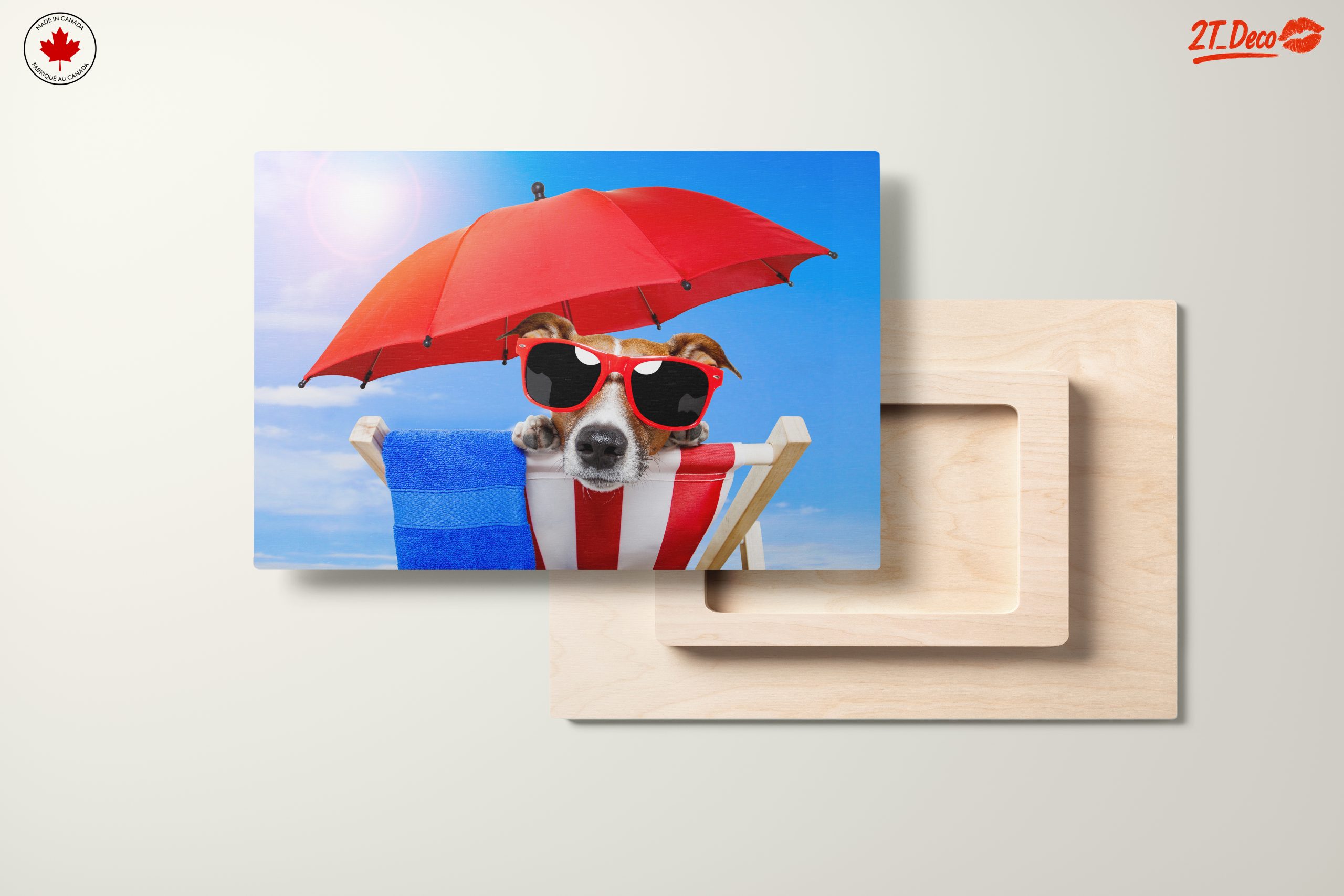 Fun Beach Dog with Sunglasses - Image 11