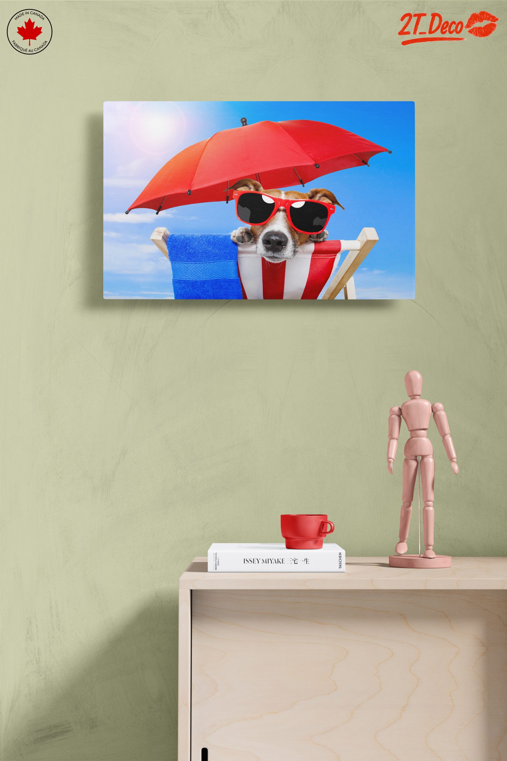 Fun Beach Dog with Sunglasses - Image 14